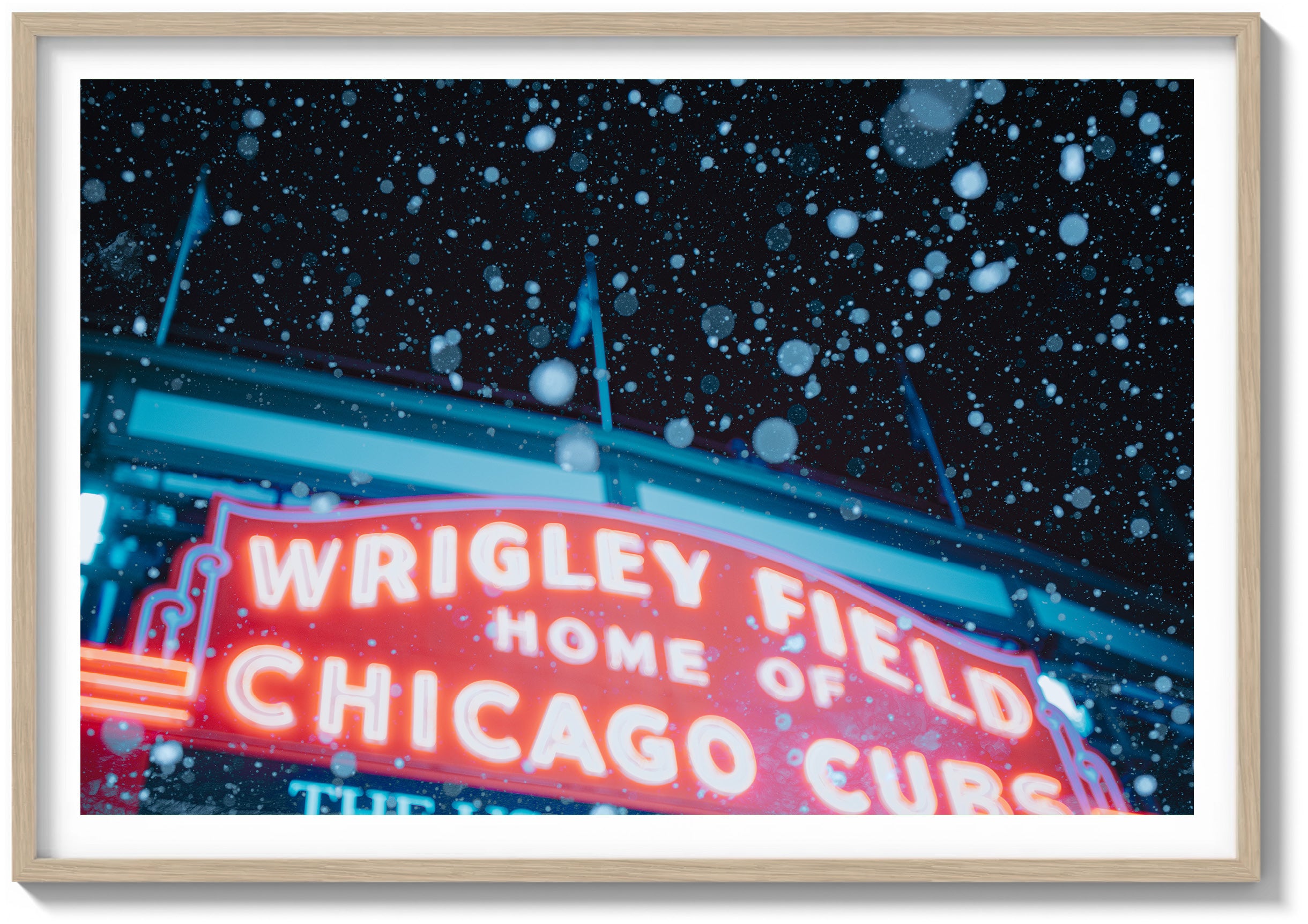 Wrigley in Winter