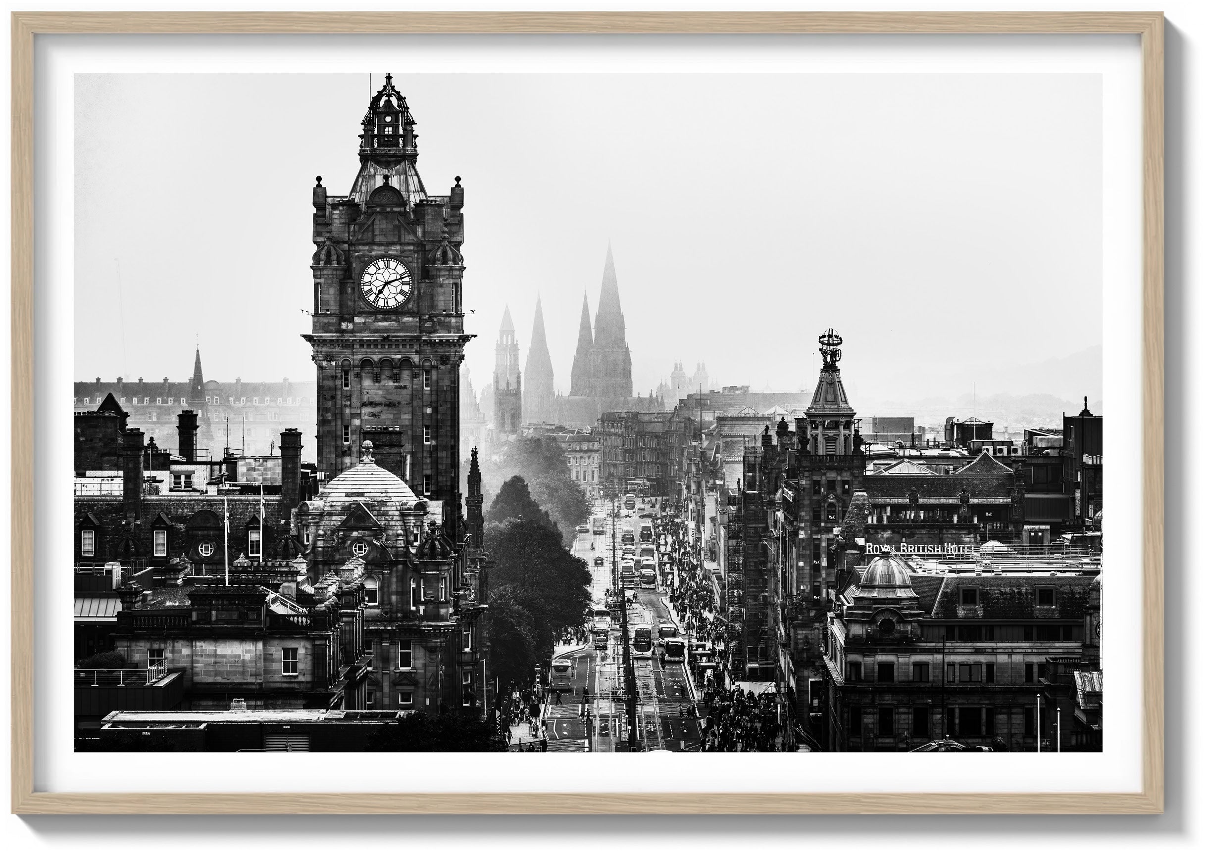 Sunset on Princes Street