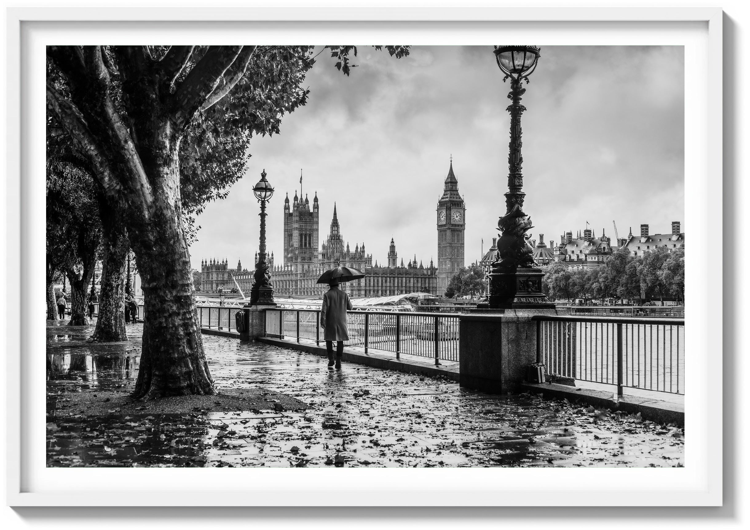 Rainstorm over the Thames