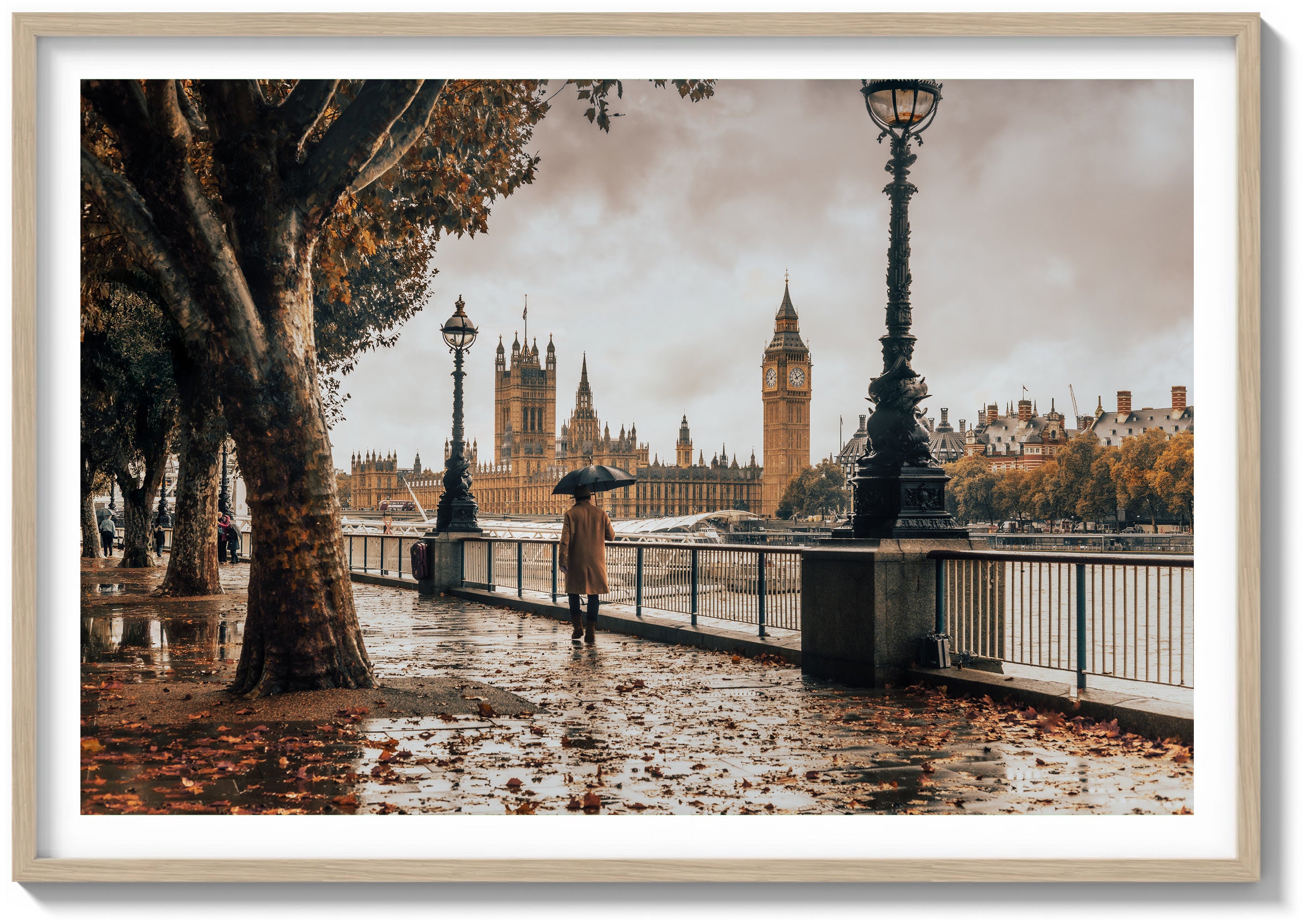 Rainstorm over the Thames