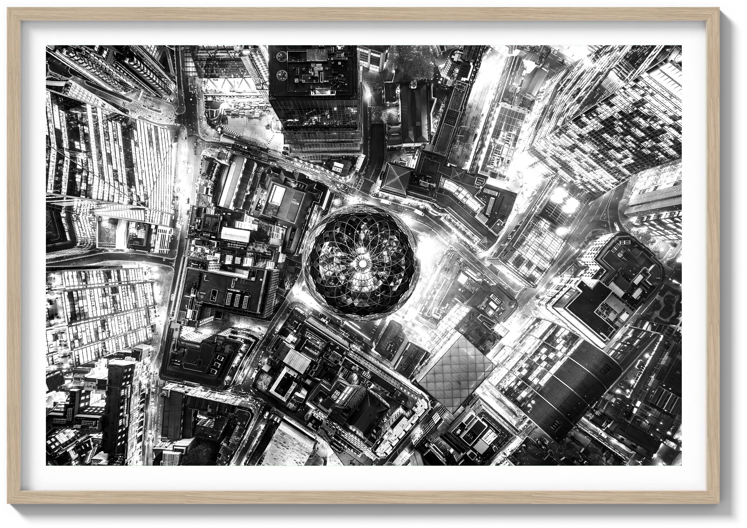Above the Gherkin