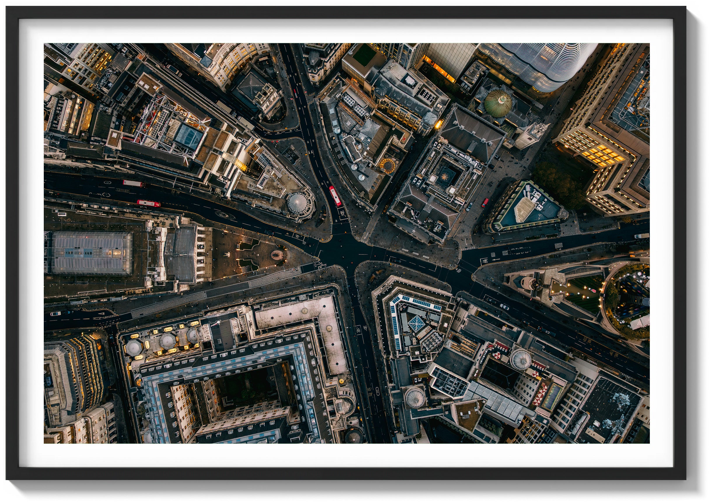 Bird's-Eye of the Bank District