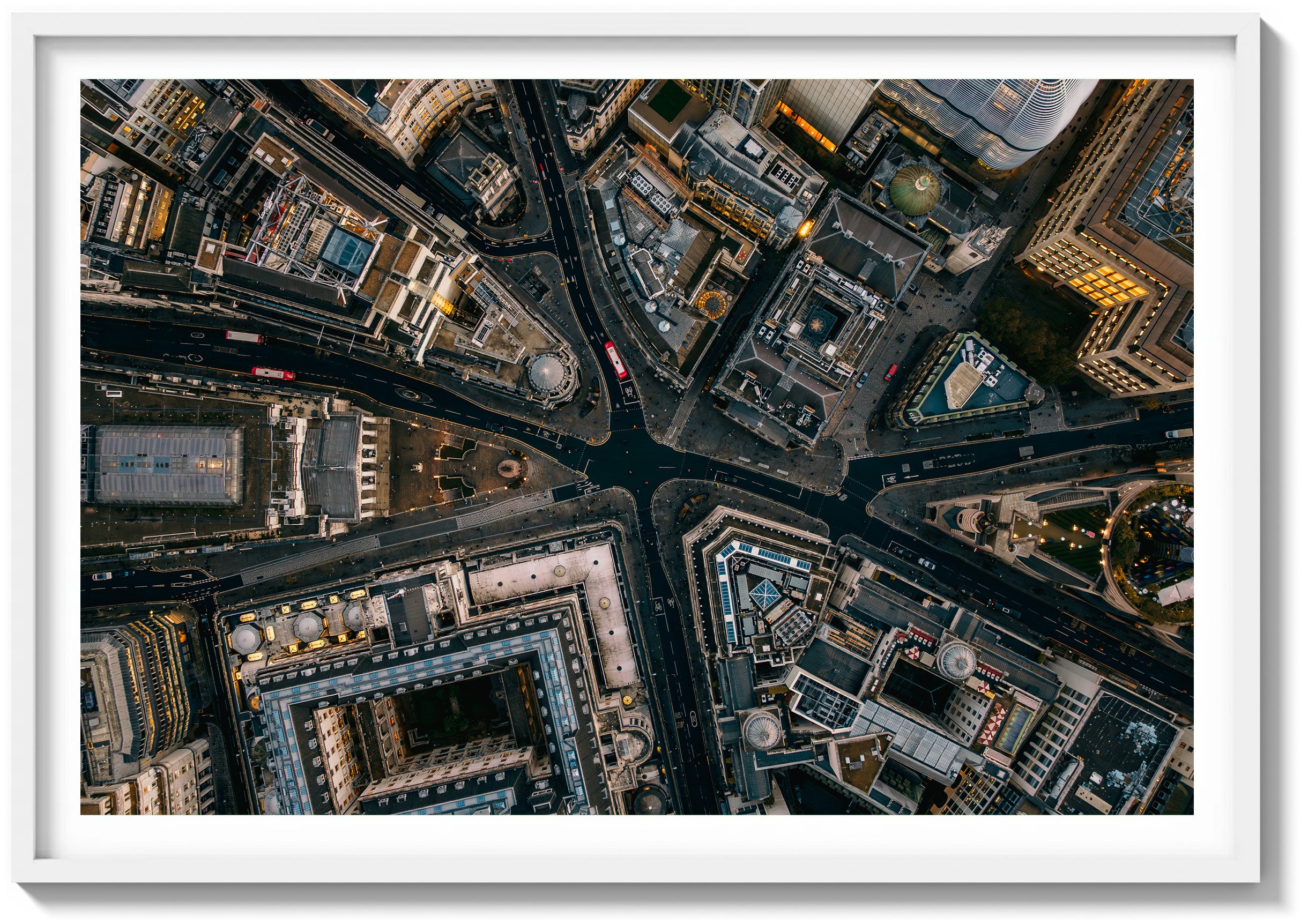 Bird's-Eye of the Bank District