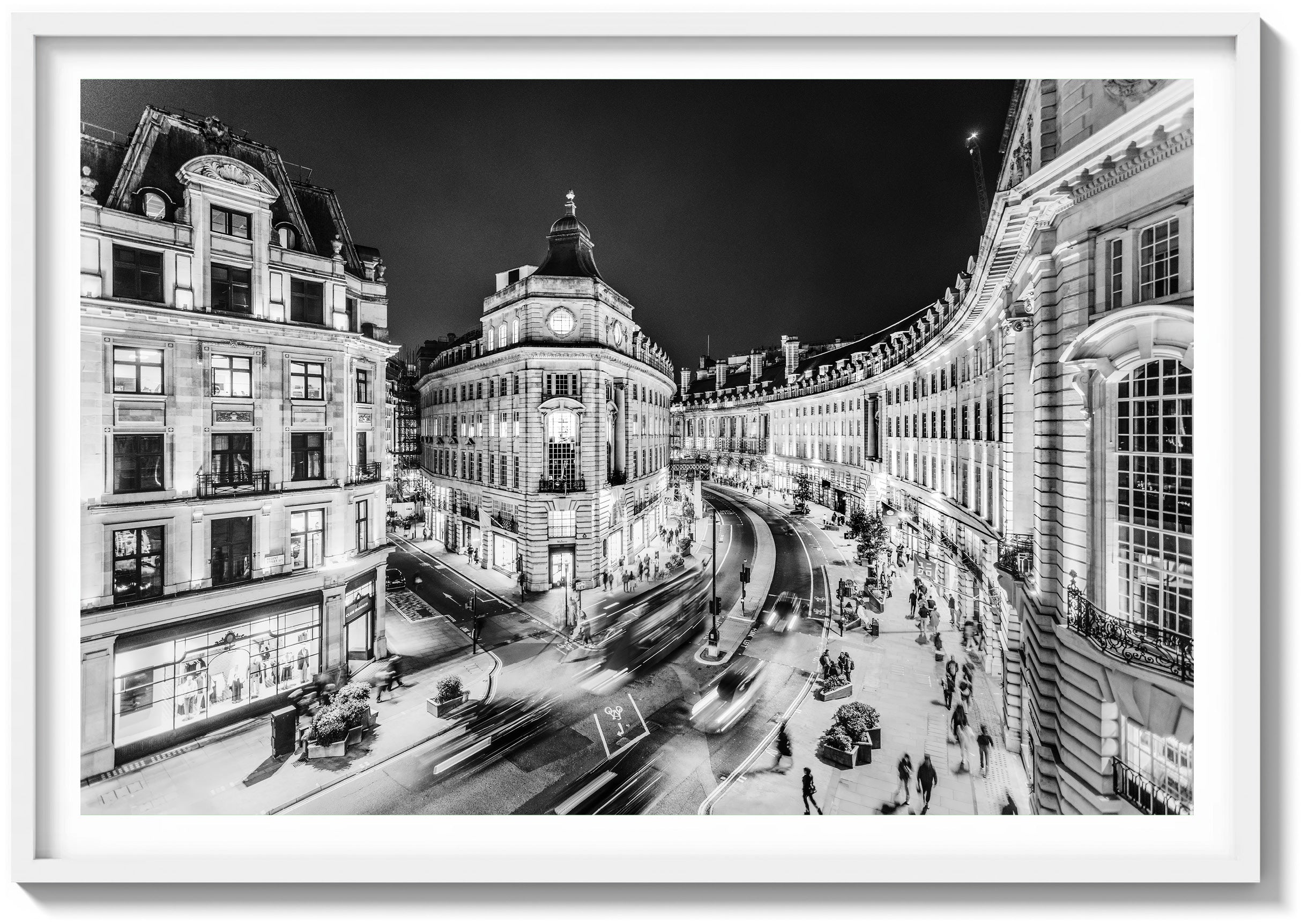 Nighttime on Regent Street
