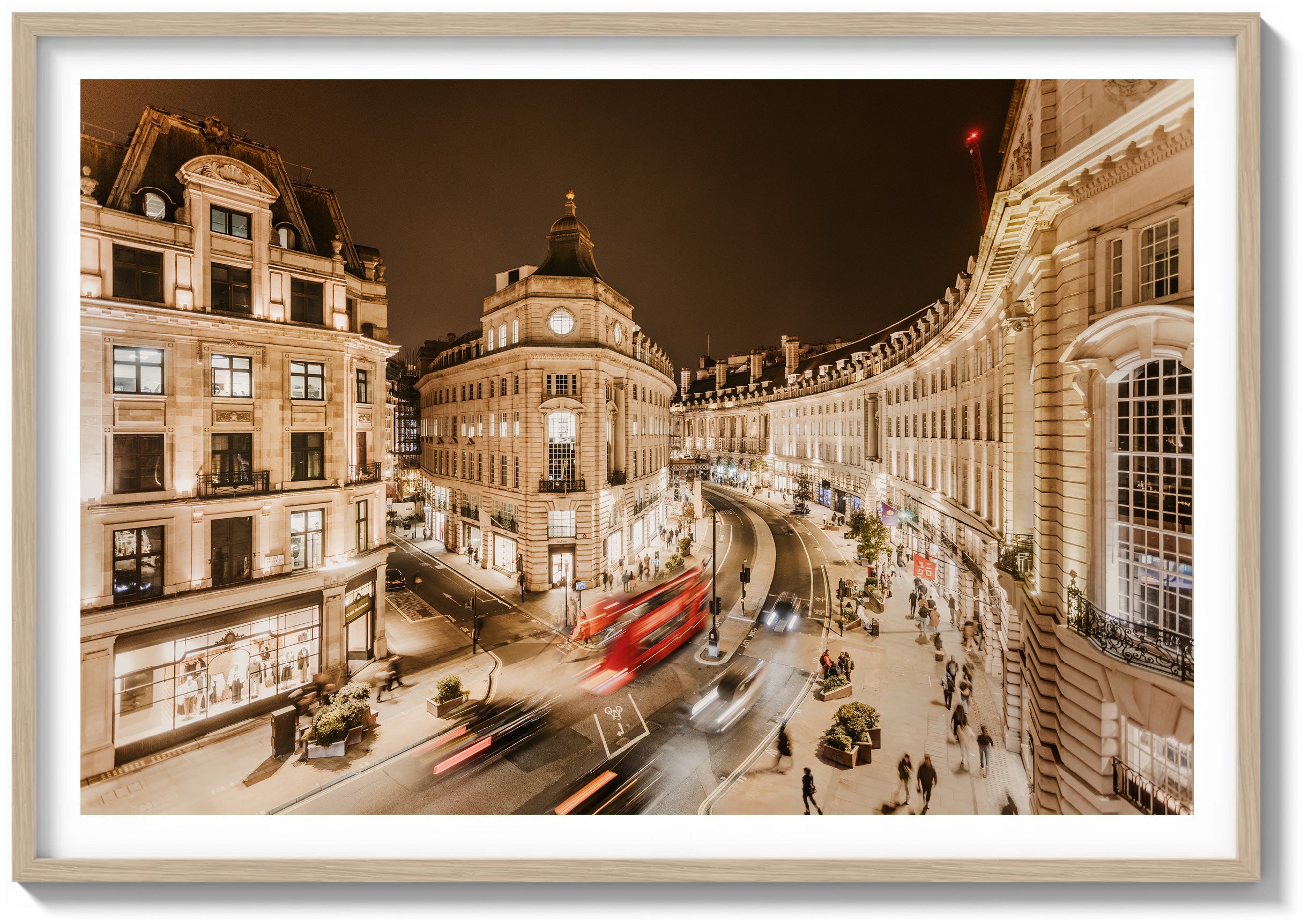 Nighttime on Regent Street