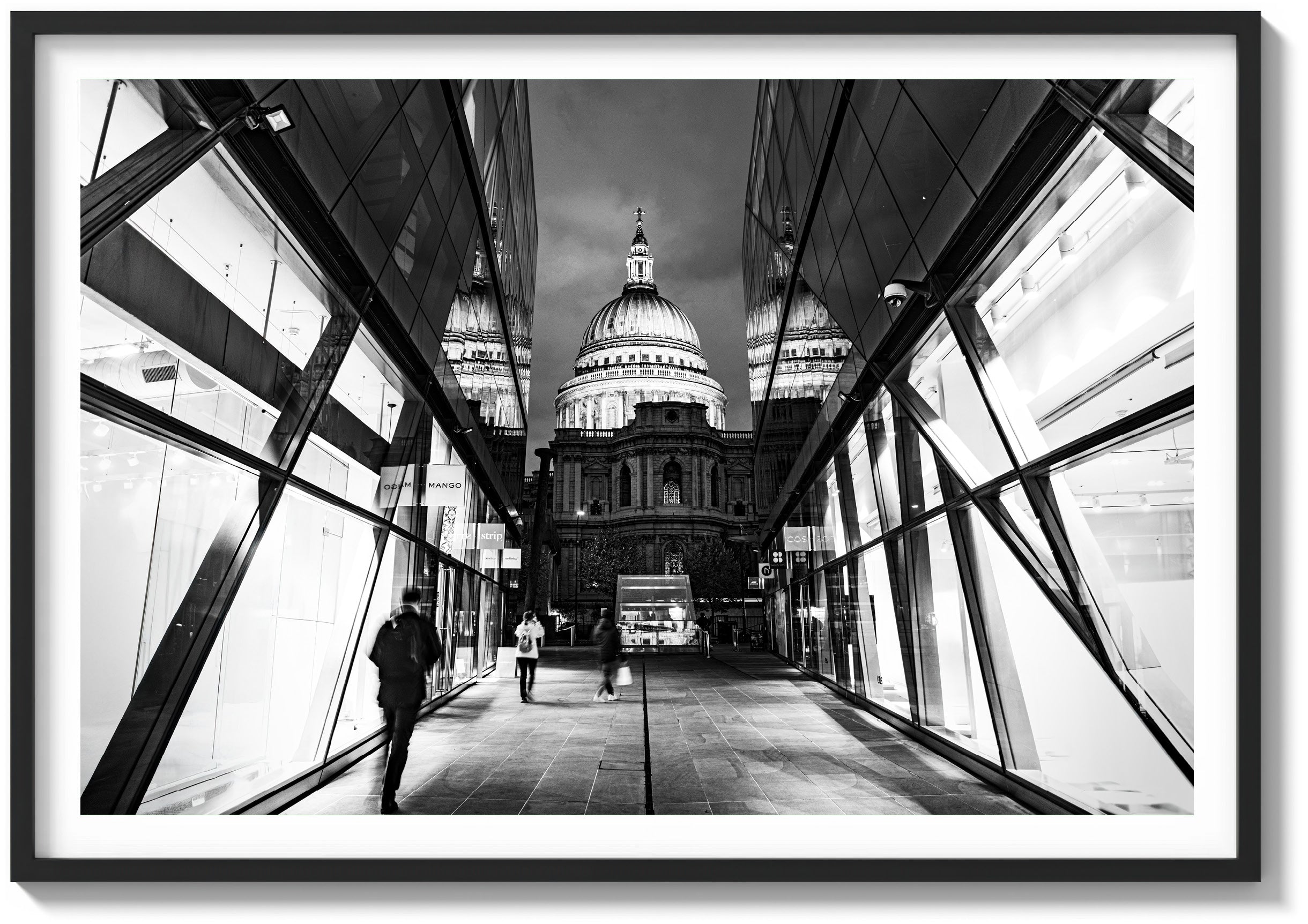 Entering the Churchyard