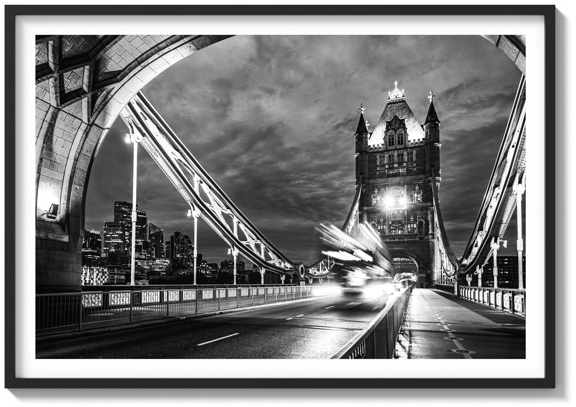 Morning Rush on Tower Bridge