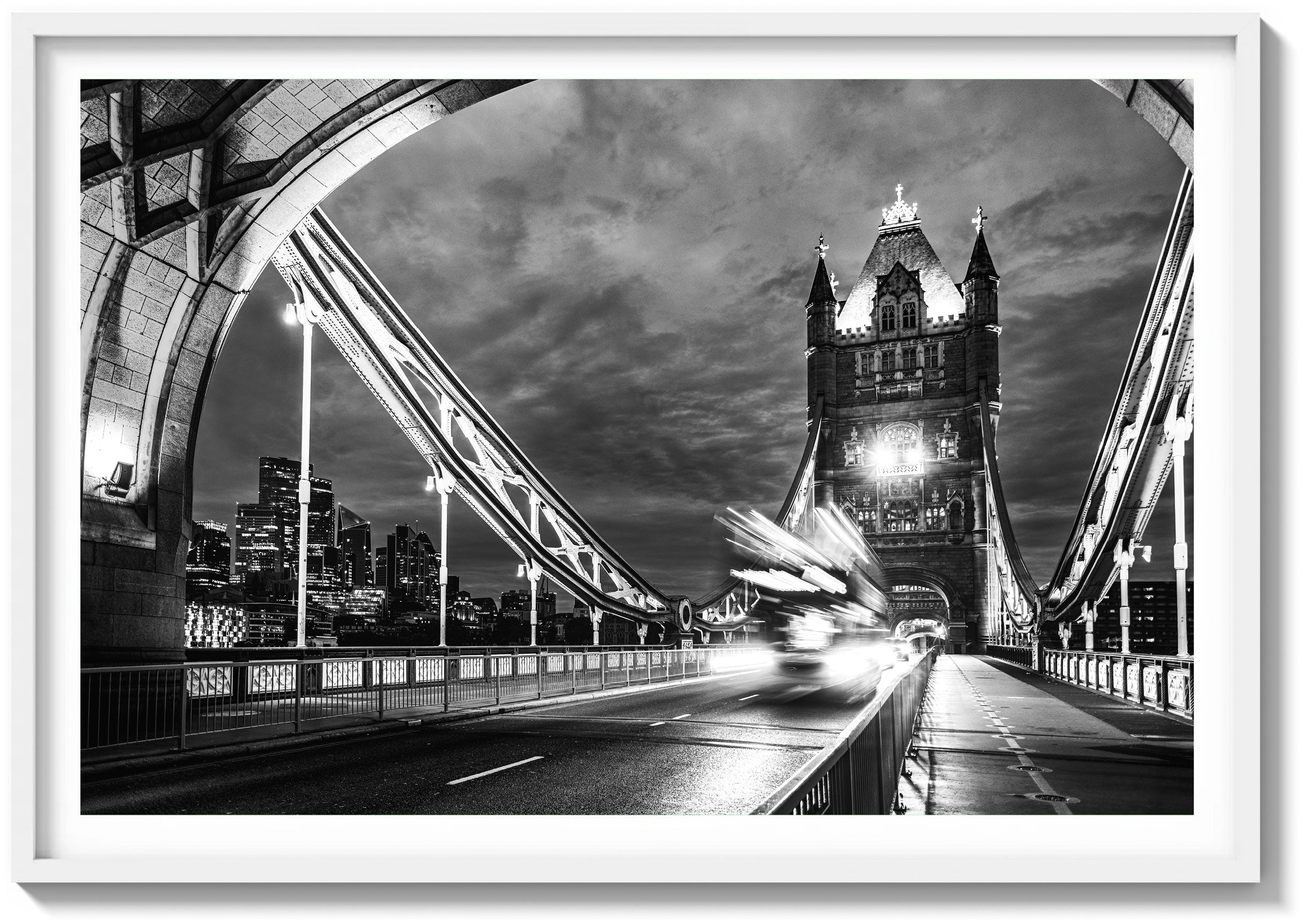 Morning Rush on Tower Bridge