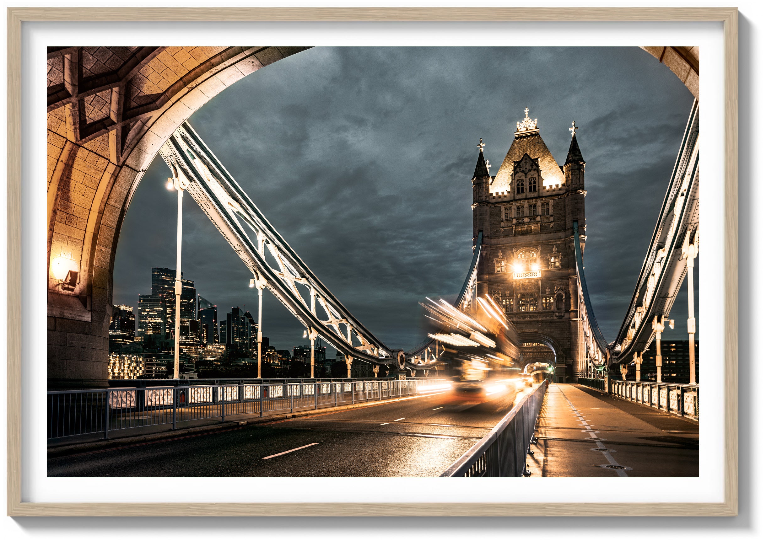 Morning Rush on Tower Bridge
