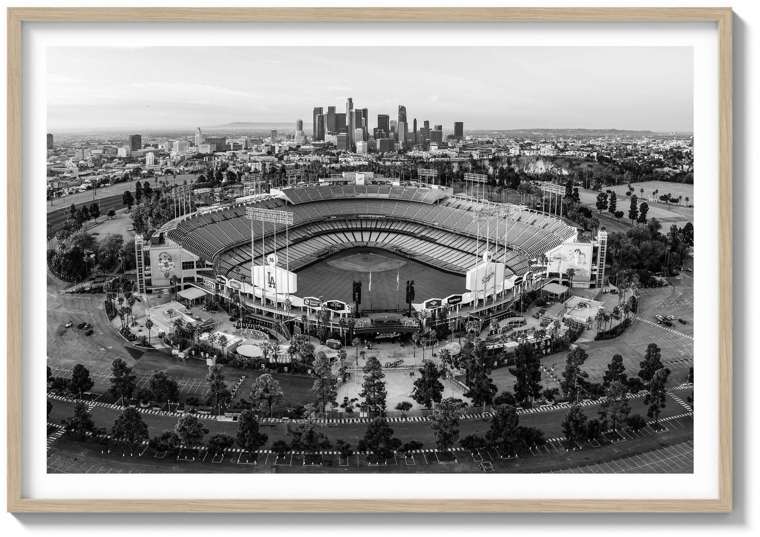 Sunrise at Dodger Stadium