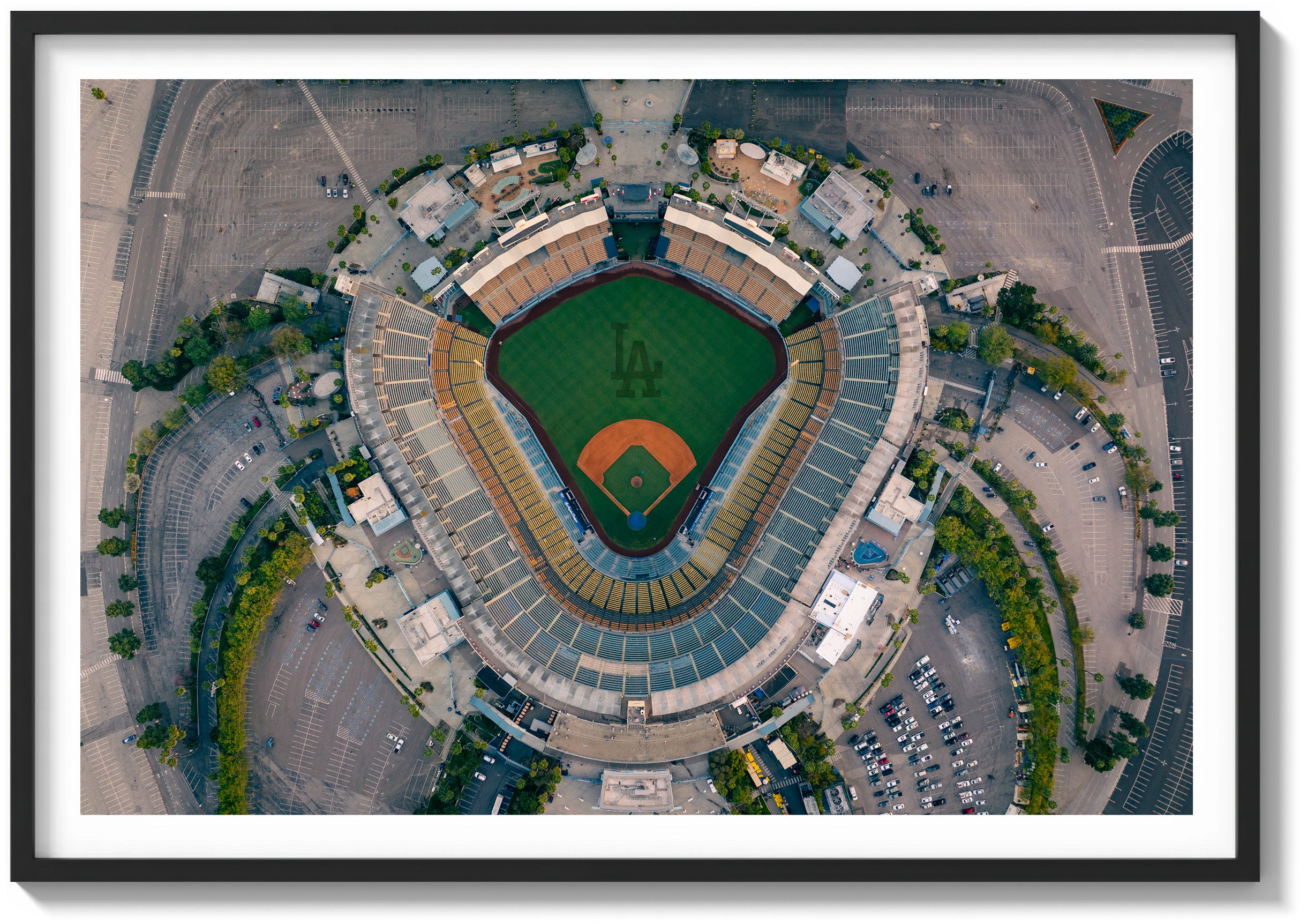 Above Dodger Stadium