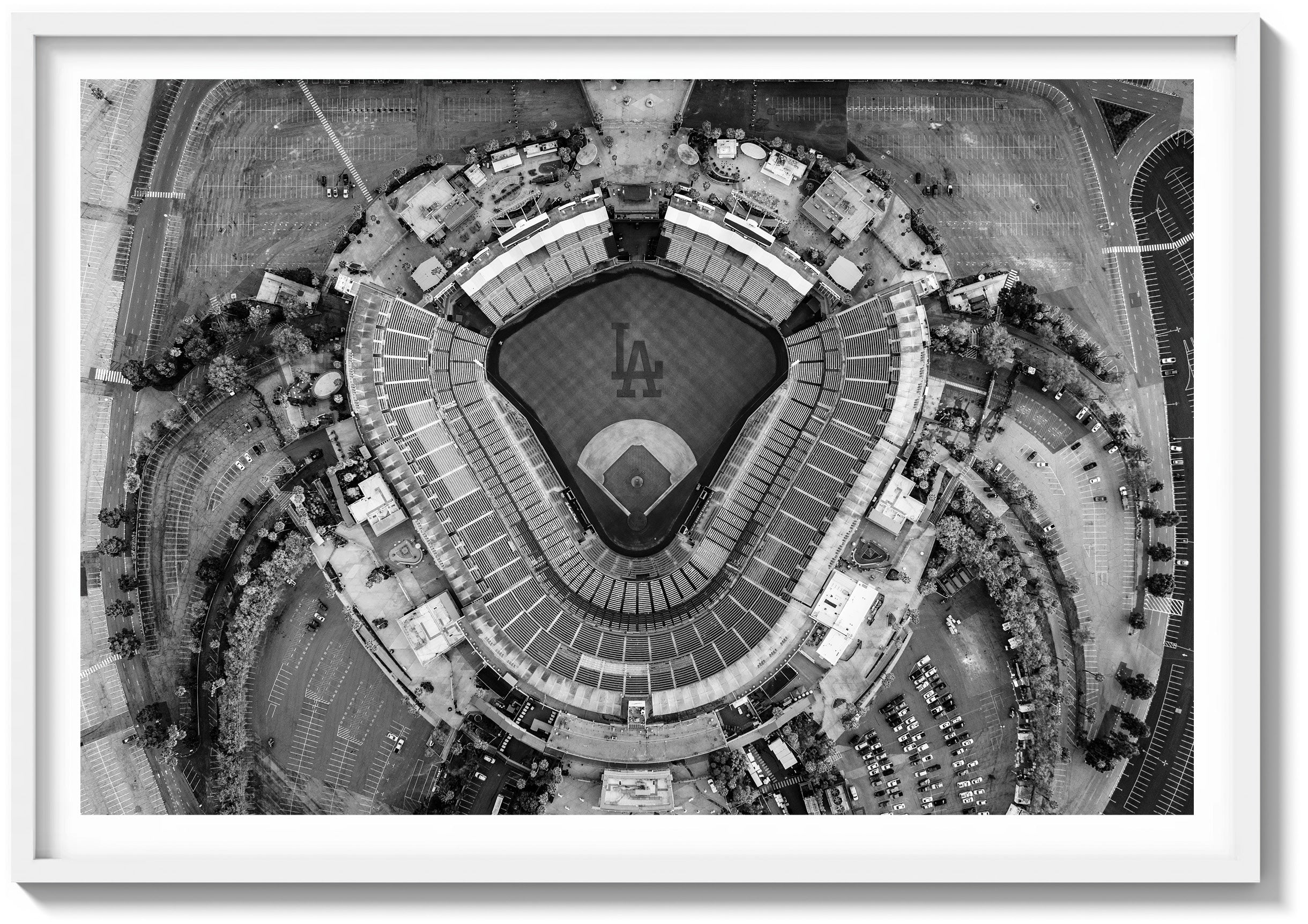 Above Dodger Stadium