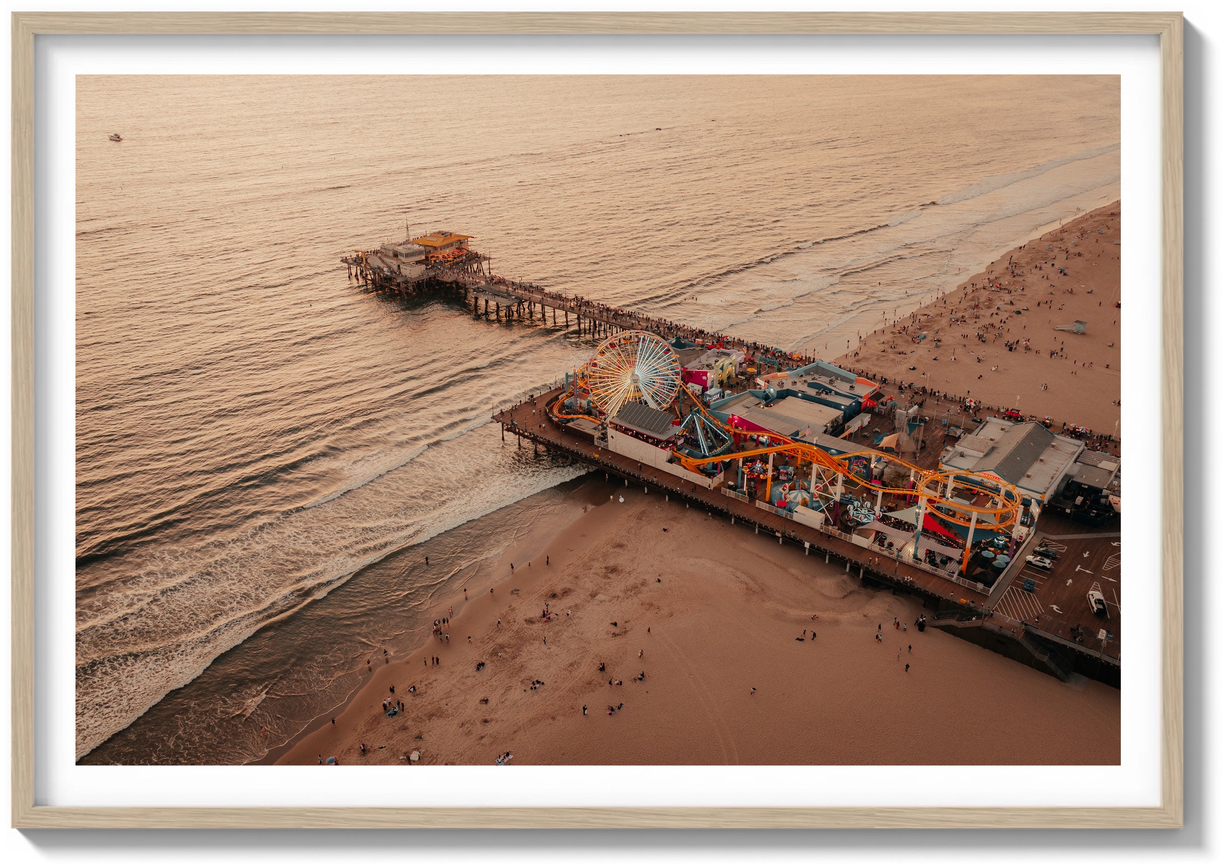 Sundown At The Pier