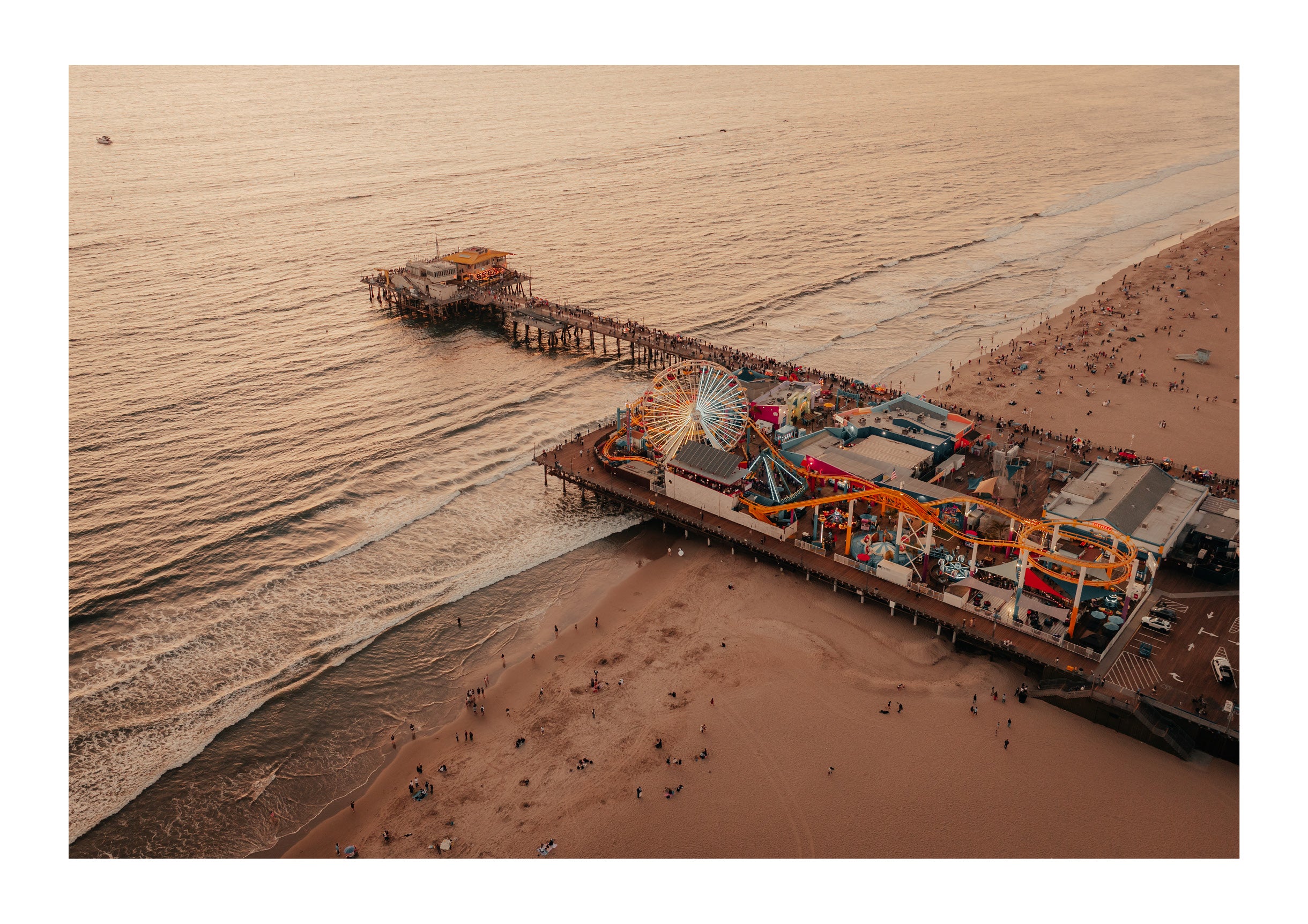 Sundown At The Pier