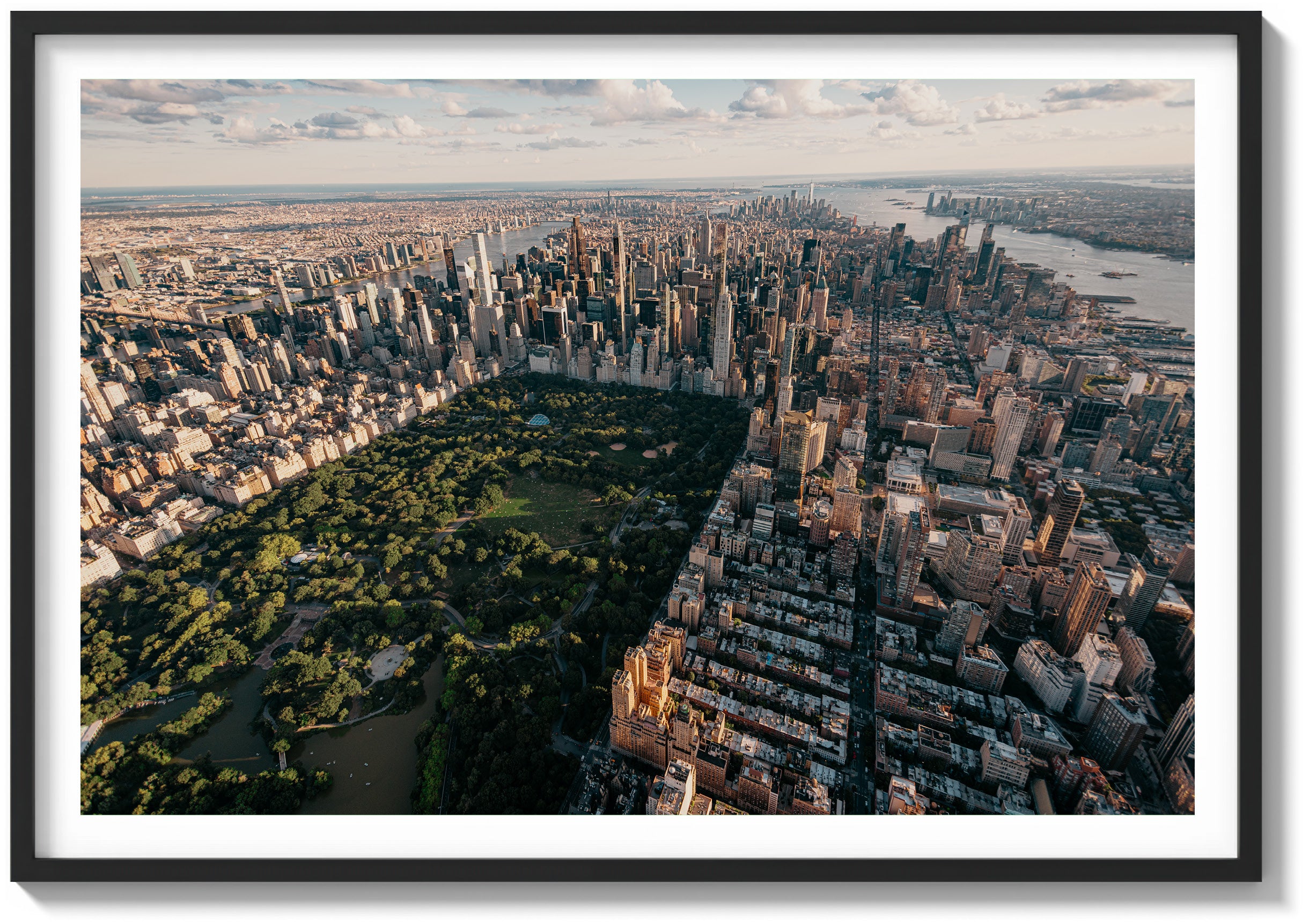Soaring Above Manhattan