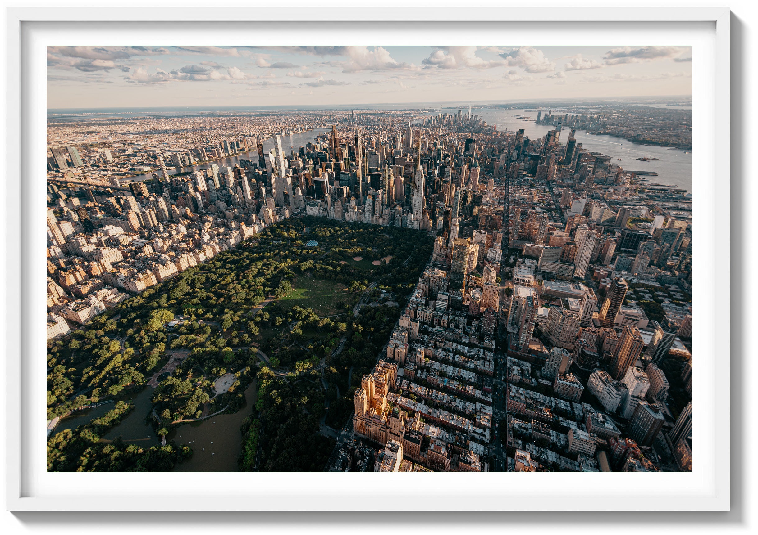 Soaring Above Manhattan