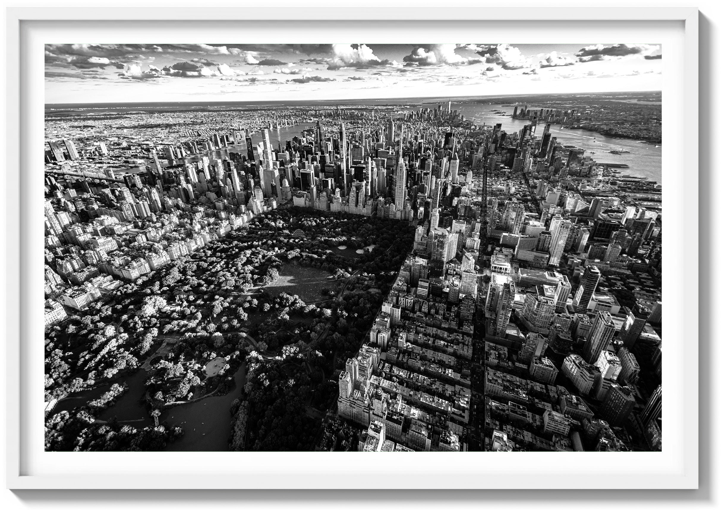 Soaring Above Manhattan