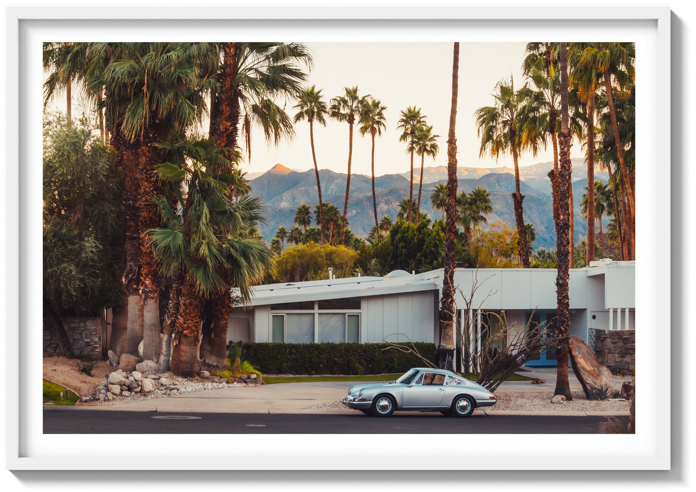 Last Light Over Palm Springs