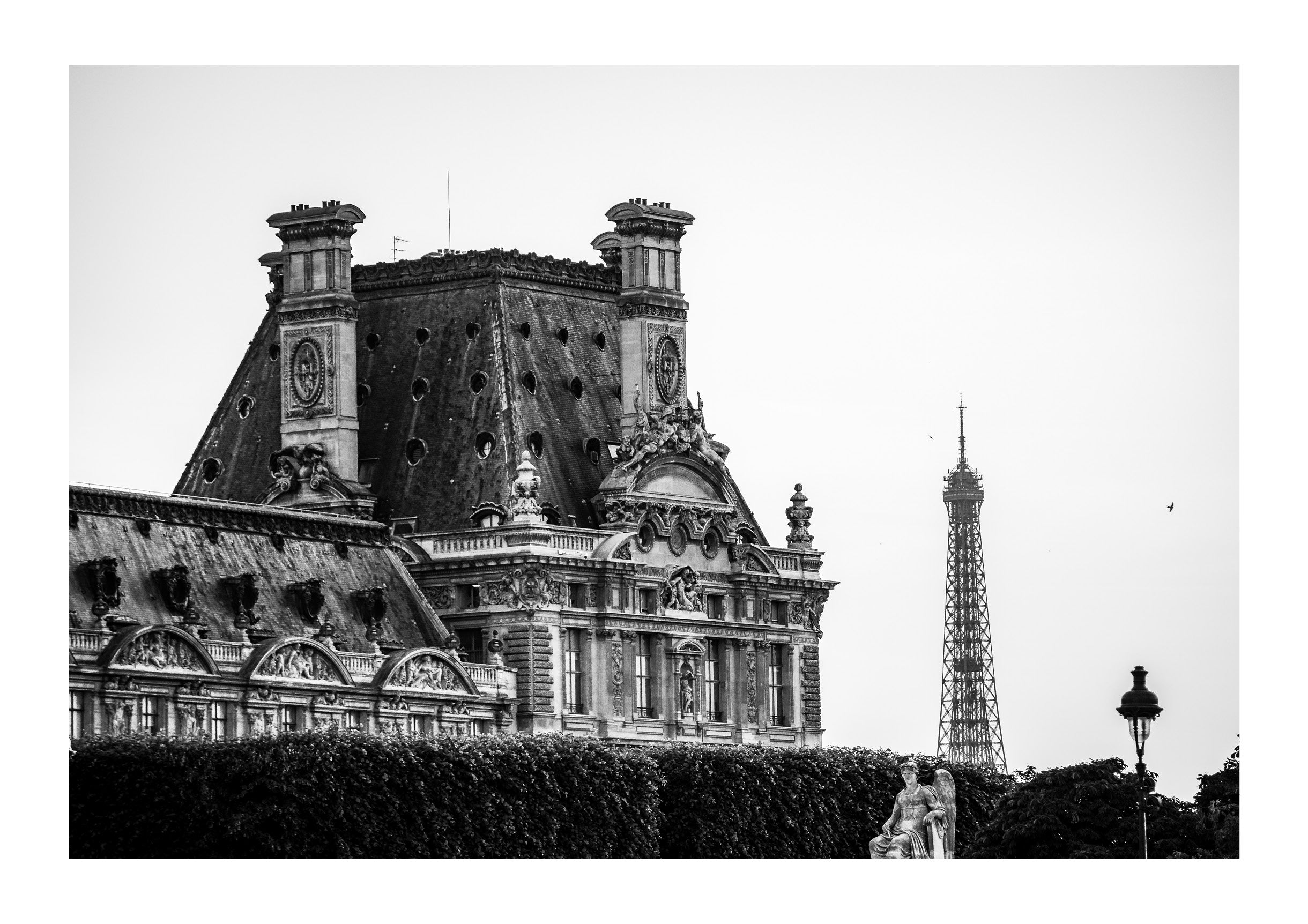Sundown Over the Louvre