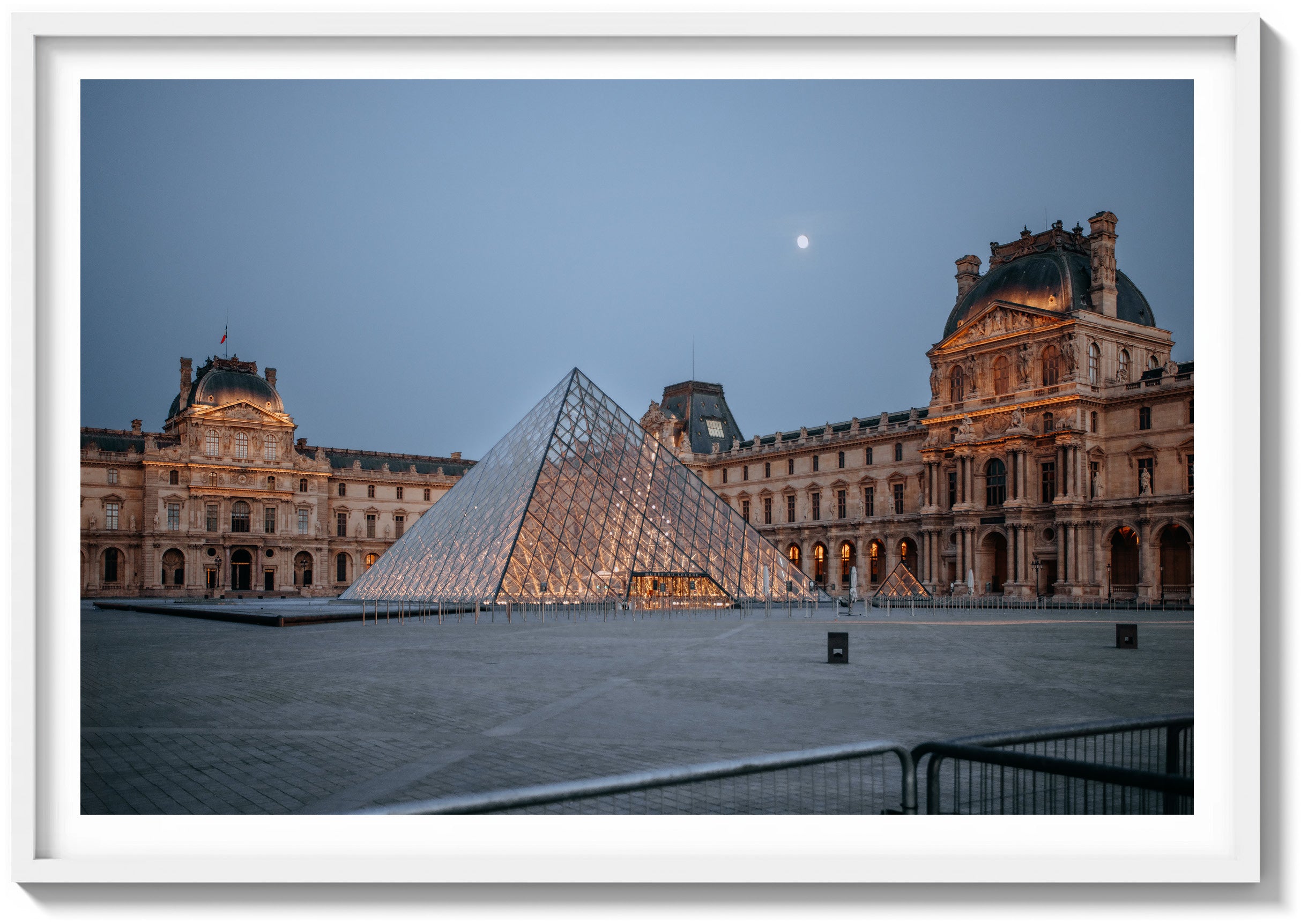 Moonrise at the Louvre