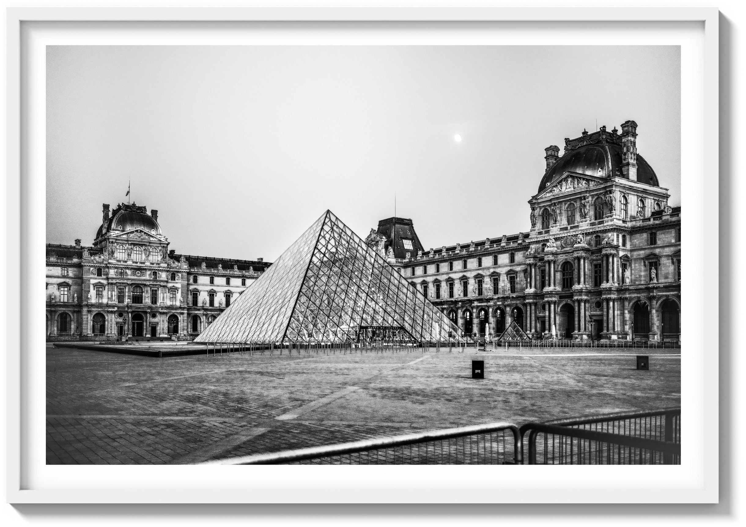 Moonrise at the Louvre