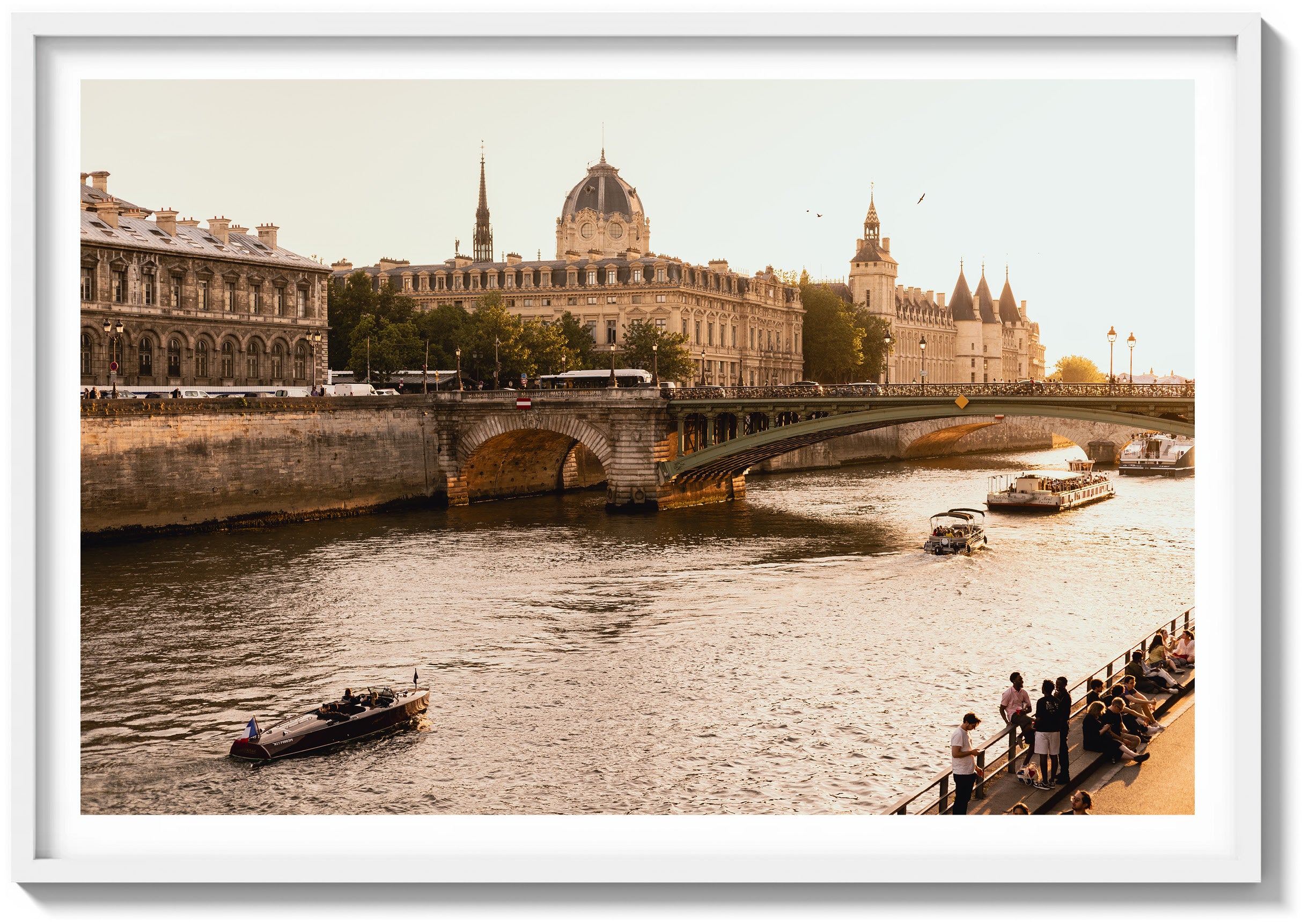 Sunset on the Seine