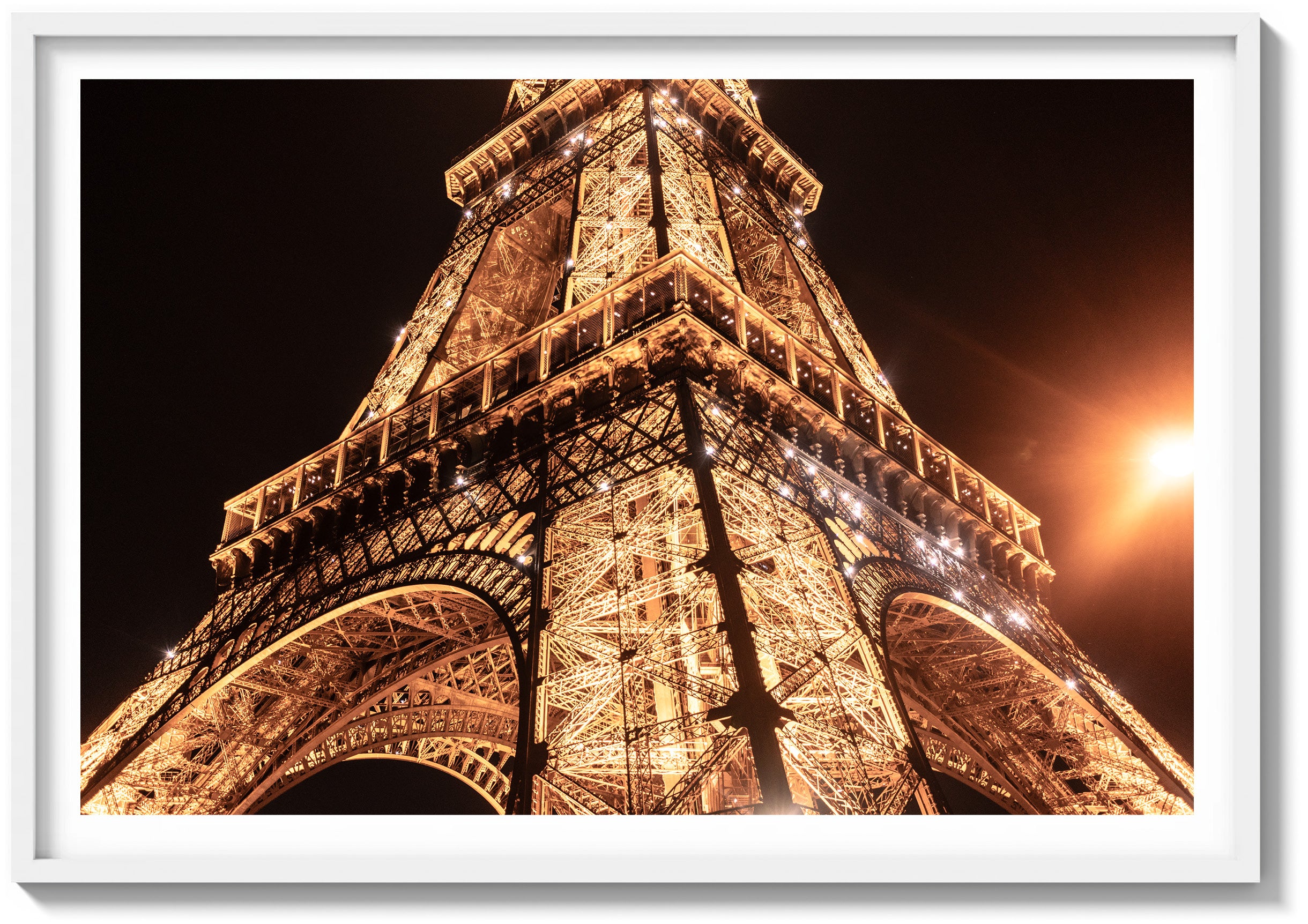 Eiffel Tower Paris Photography | Golden Framework