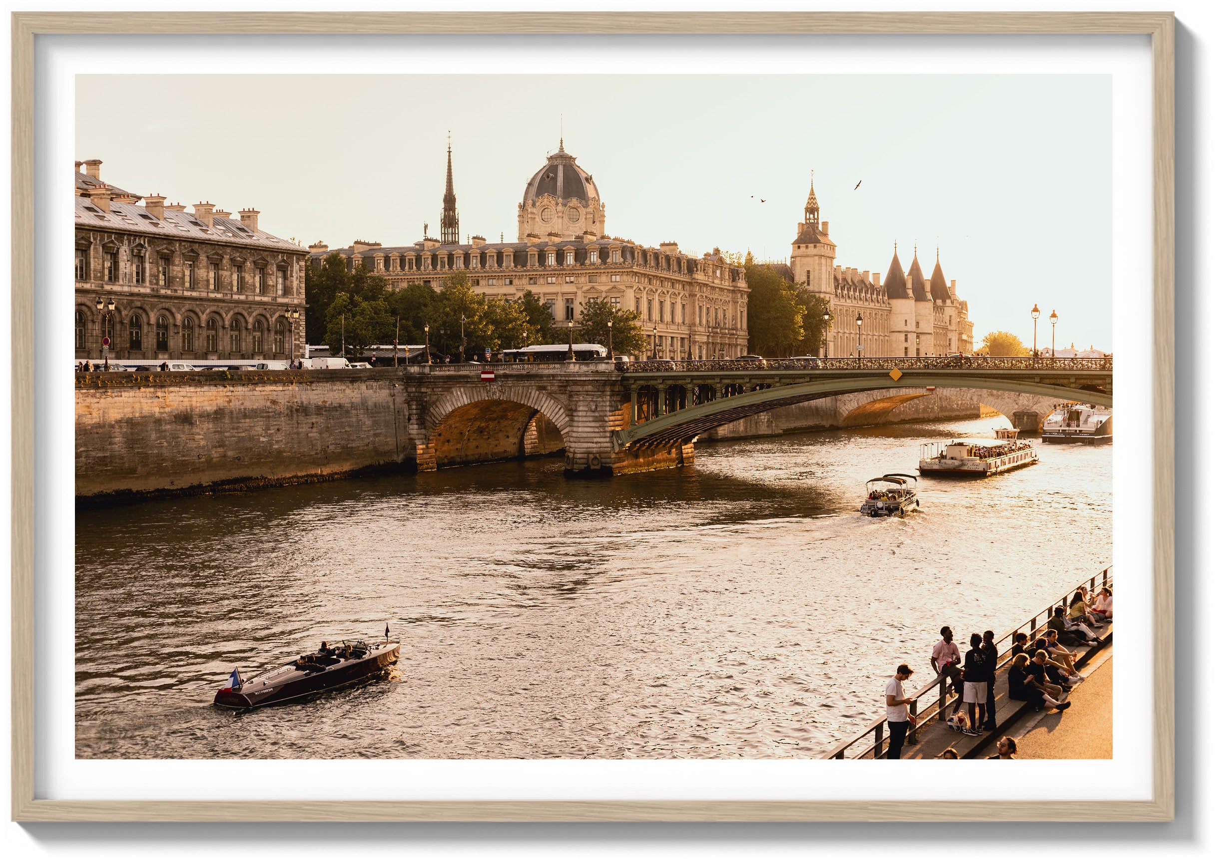 Sunset on the Seine