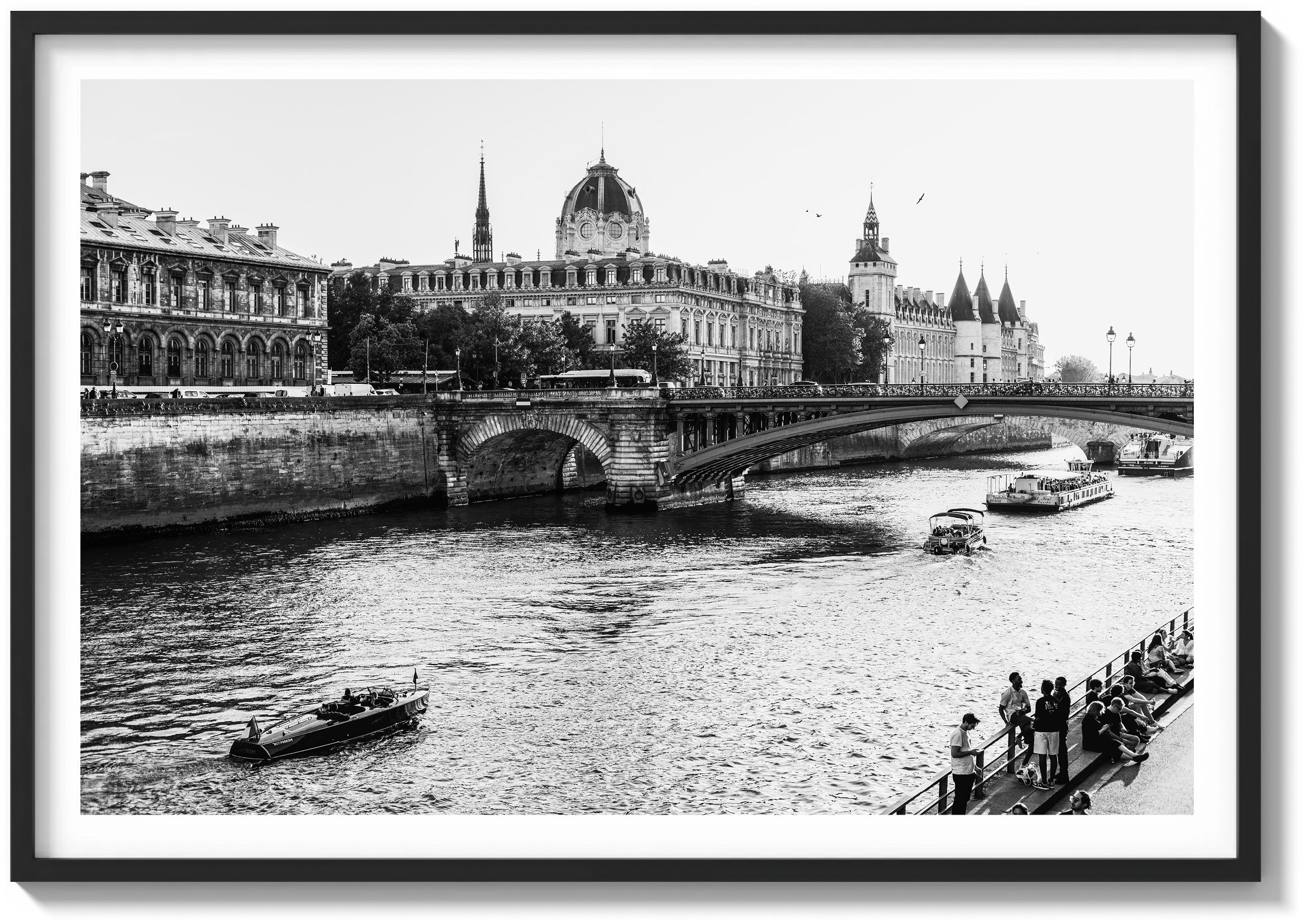 Sunset on the Seine