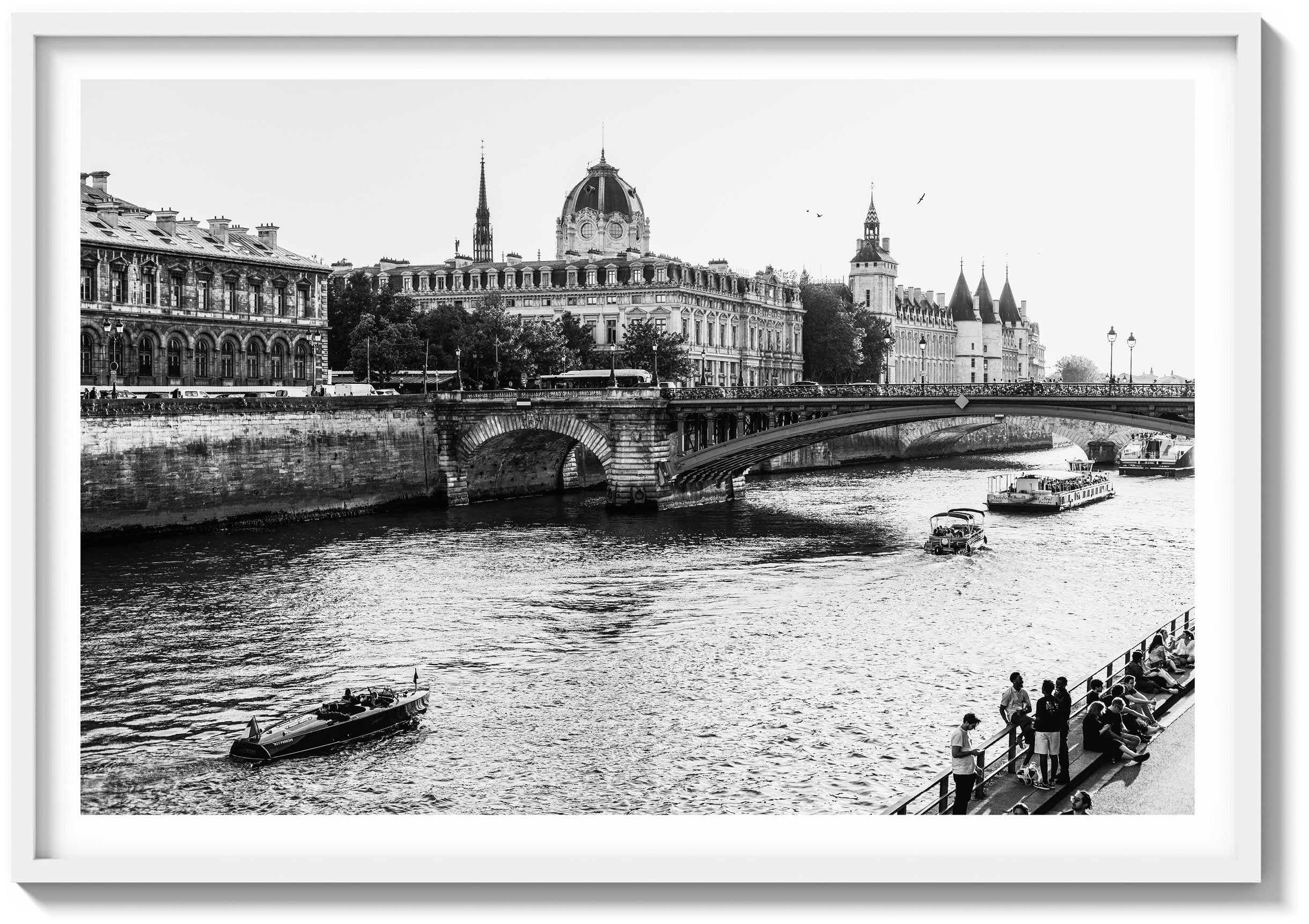 Sunset on the Seine