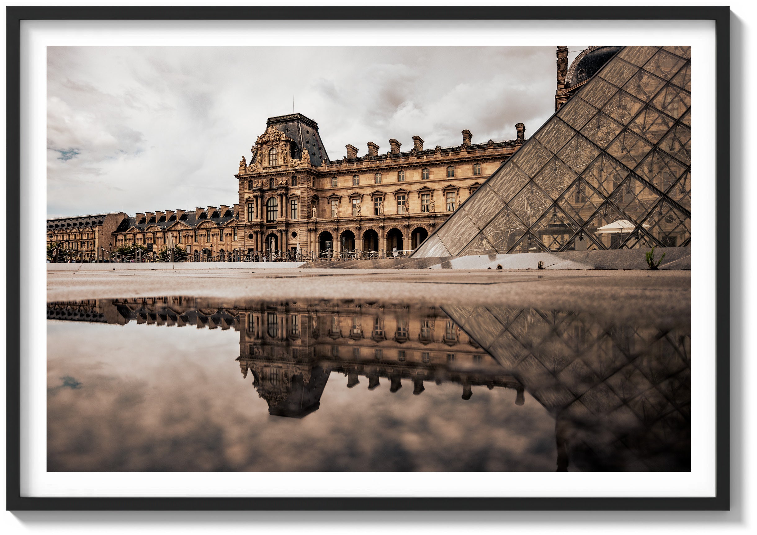 Reflecting The Louvre