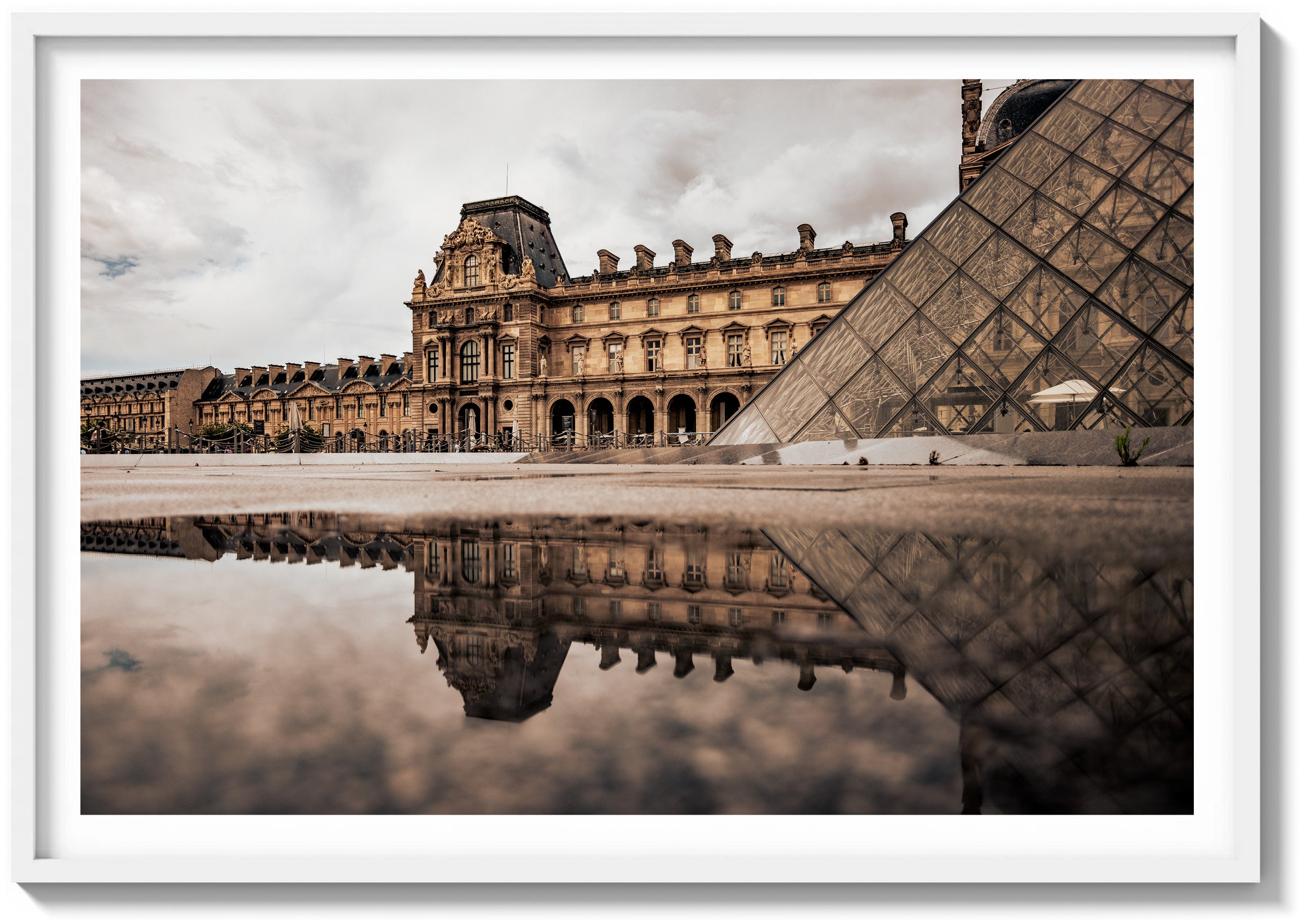 Reflecting The Louvre