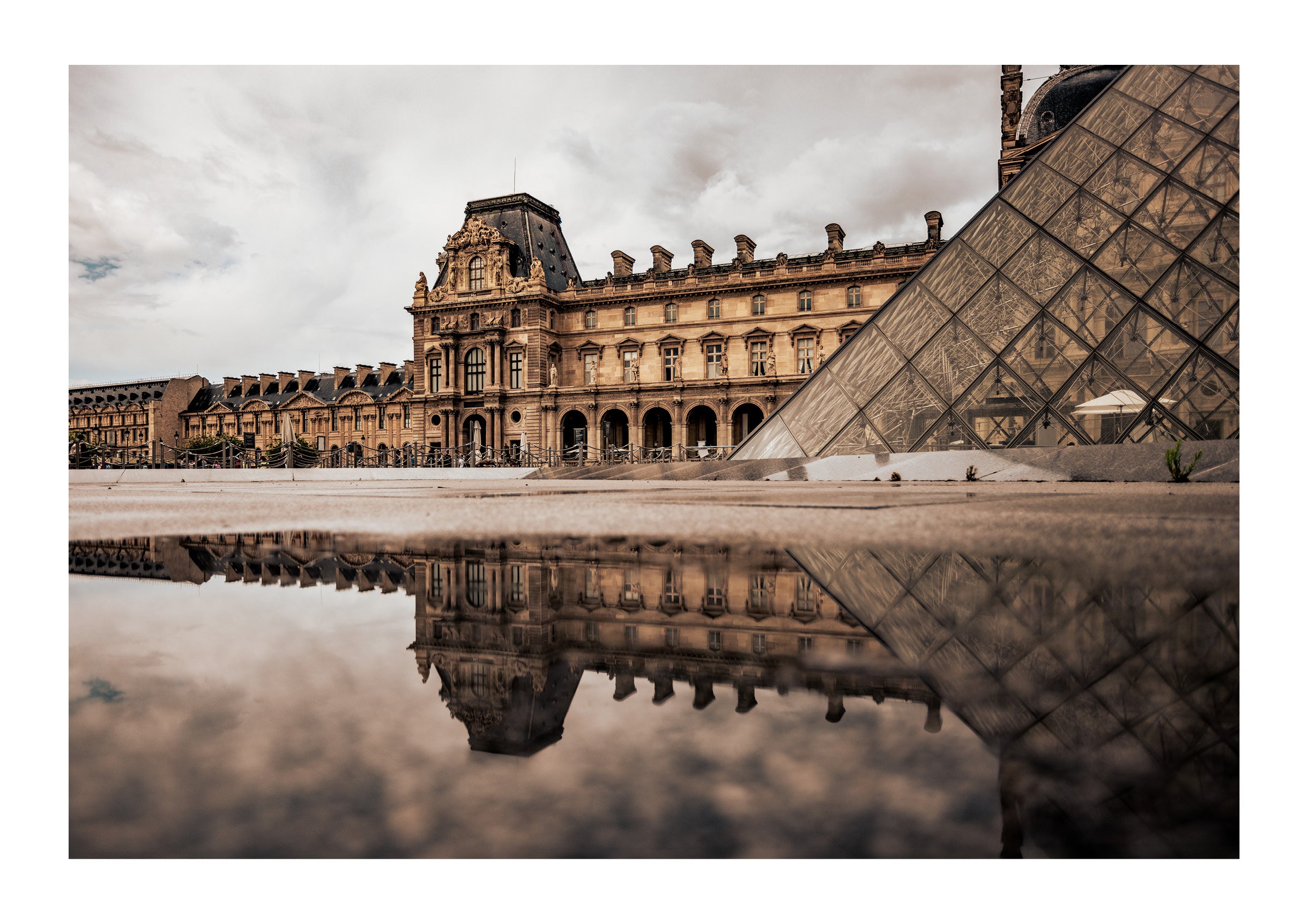 Reflecting The Louvre