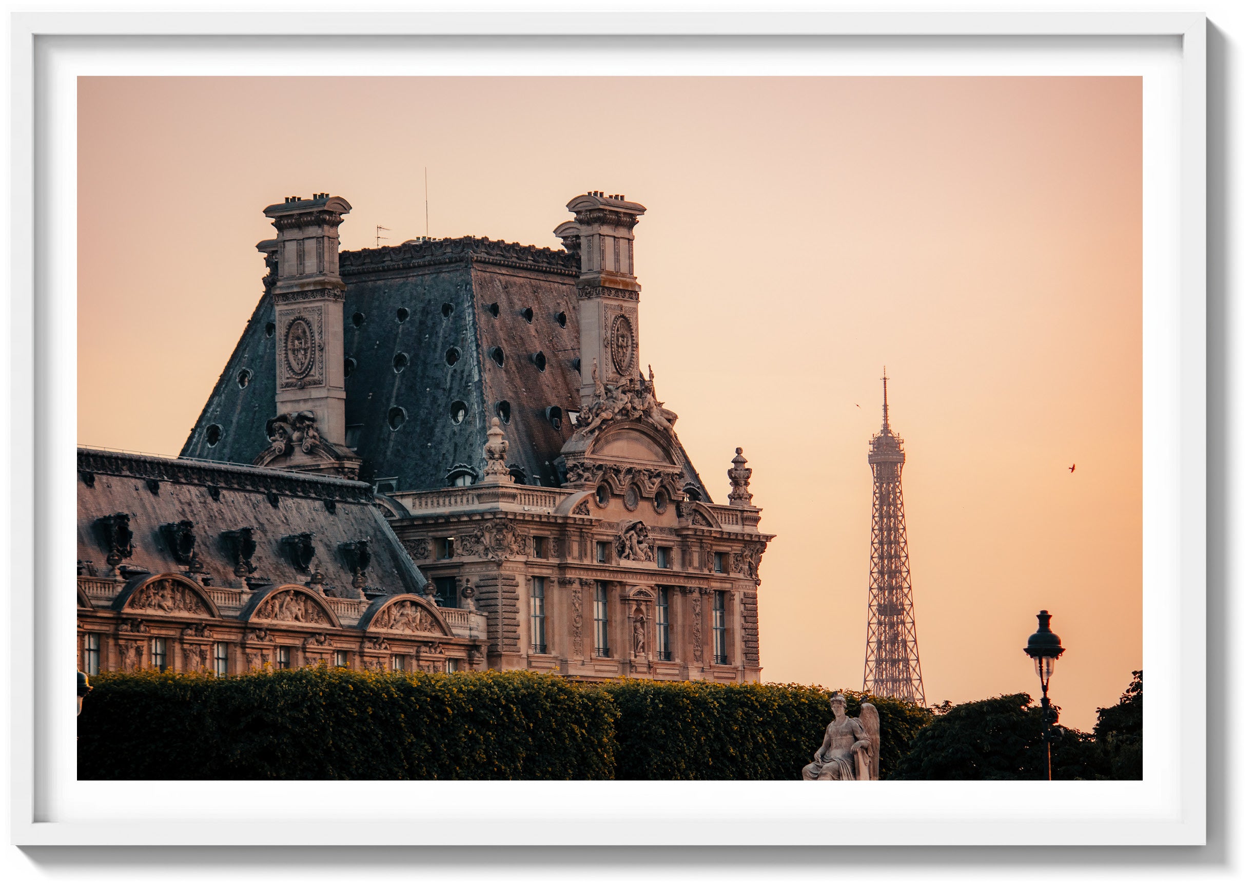 Sundown Over the Louvre