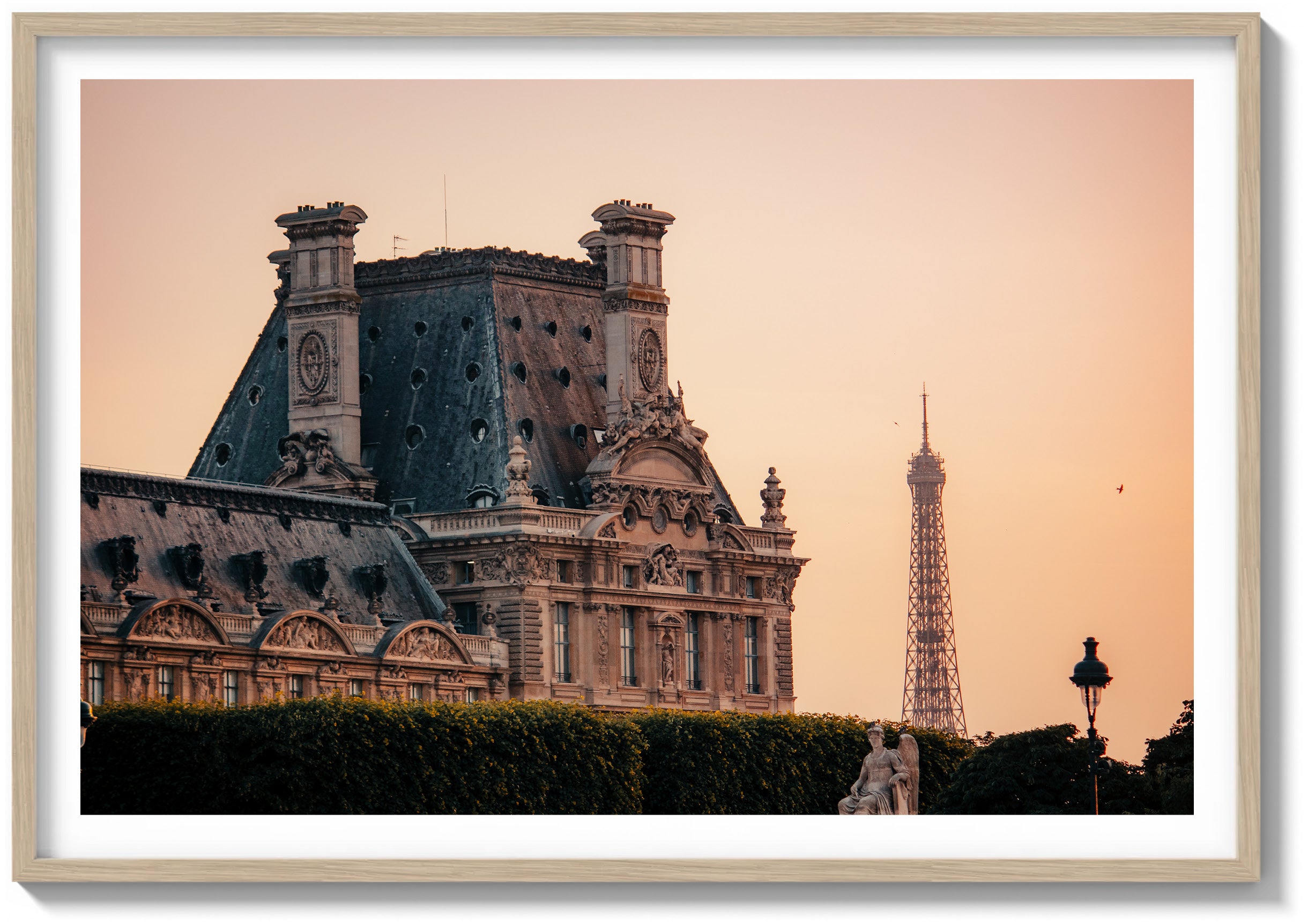 Sundown Over the Louvre