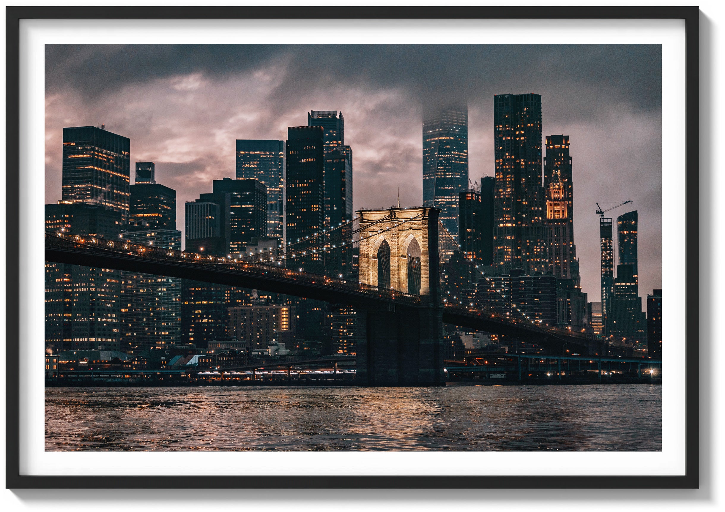 Dusk on the East River