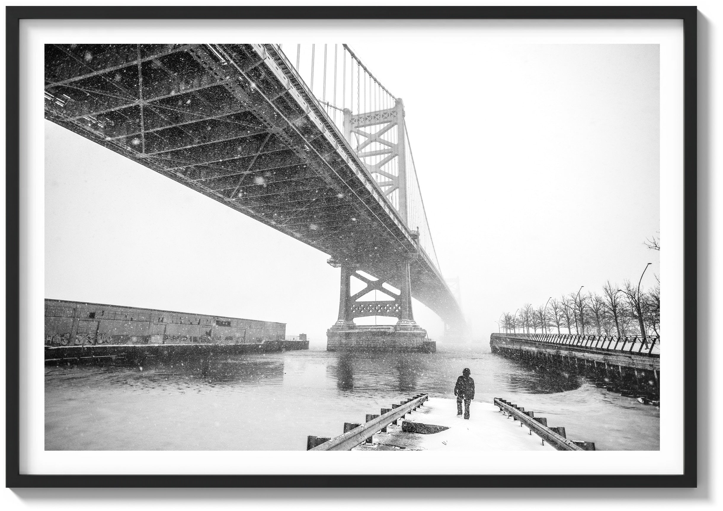Whiteout on the Delaware