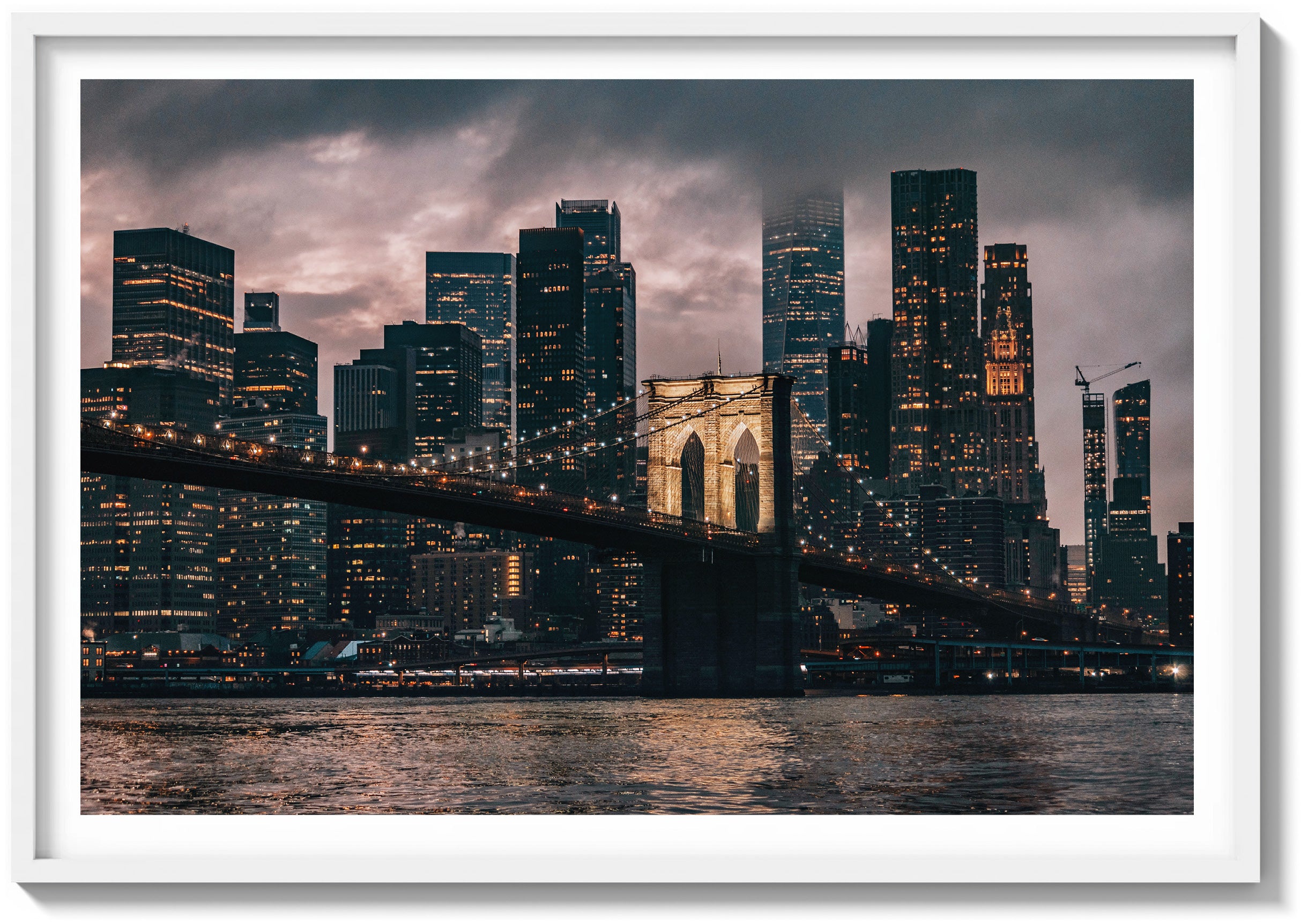 Dusk on the East River