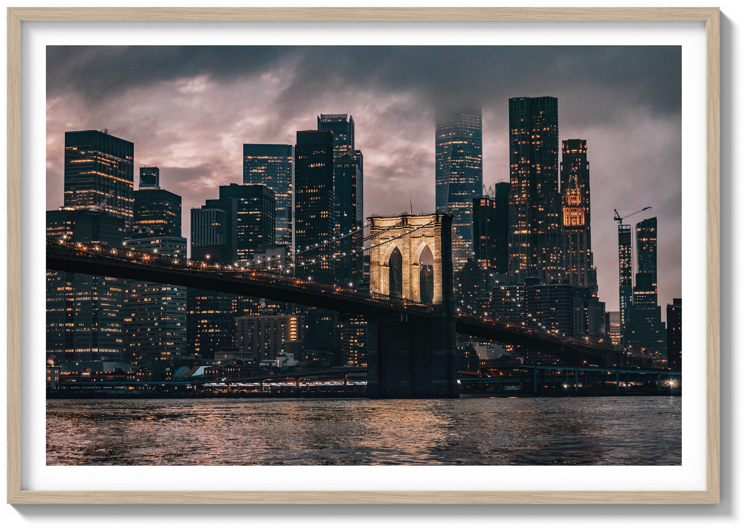 Dusk on the East River
