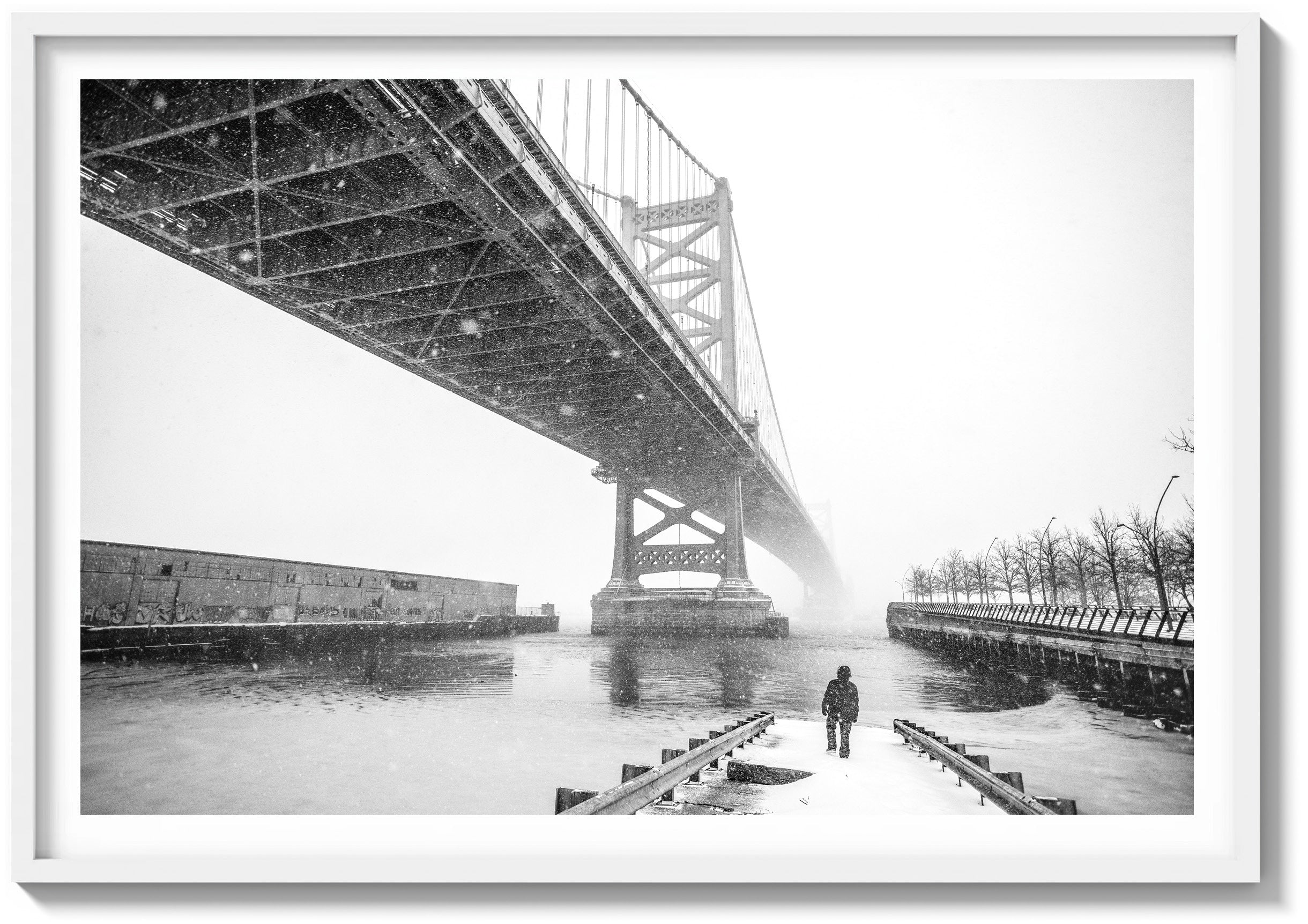 Whiteout on the Delaware
