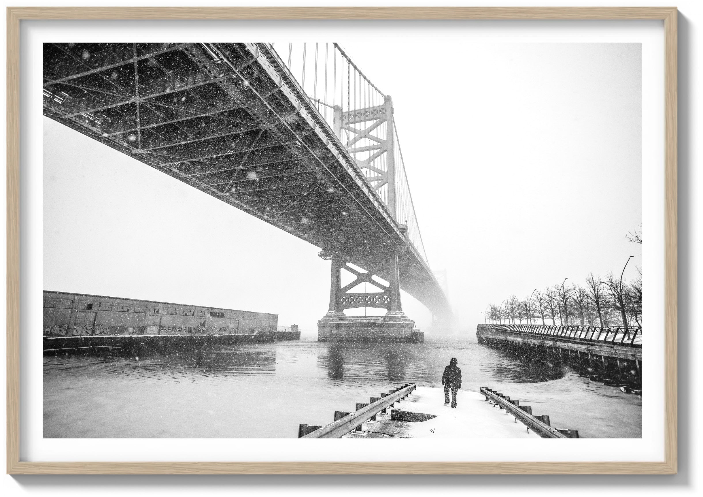 Whiteout on the Delaware