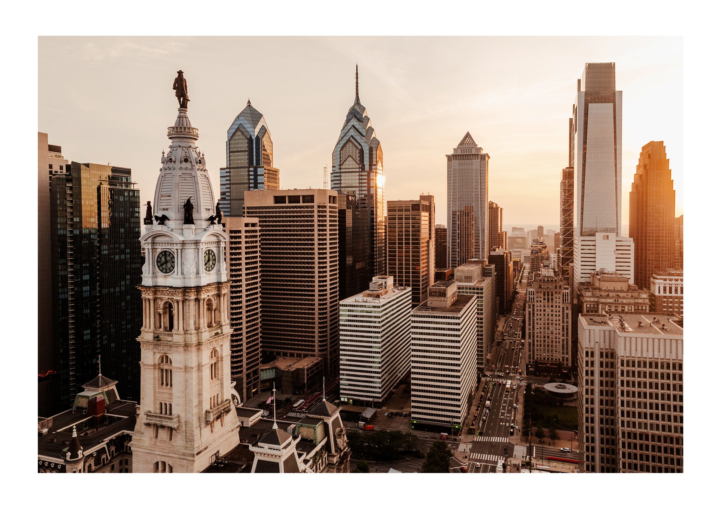 Center City Sundown