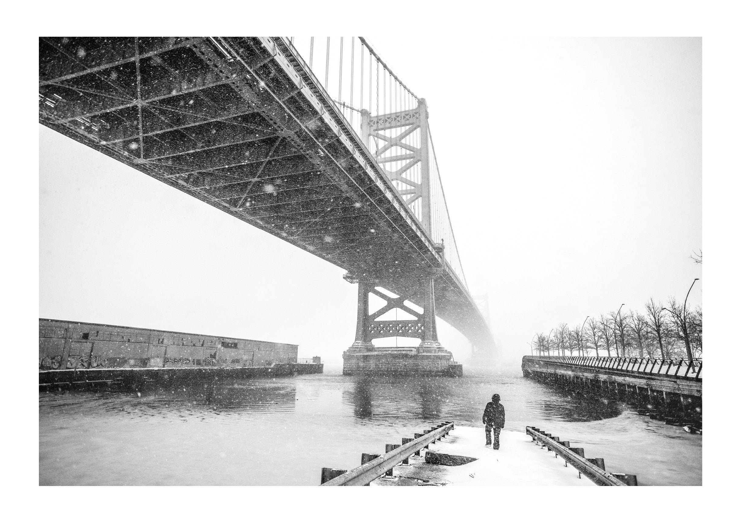 Whiteout on the Delaware