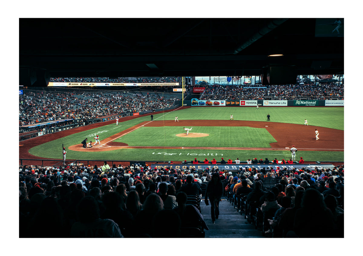 First Pitch at Oracle Park