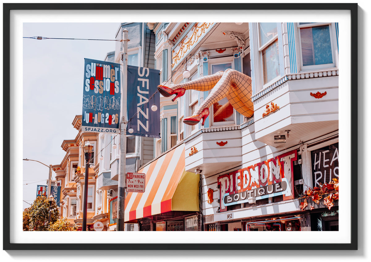 Thrifting on Haight Street