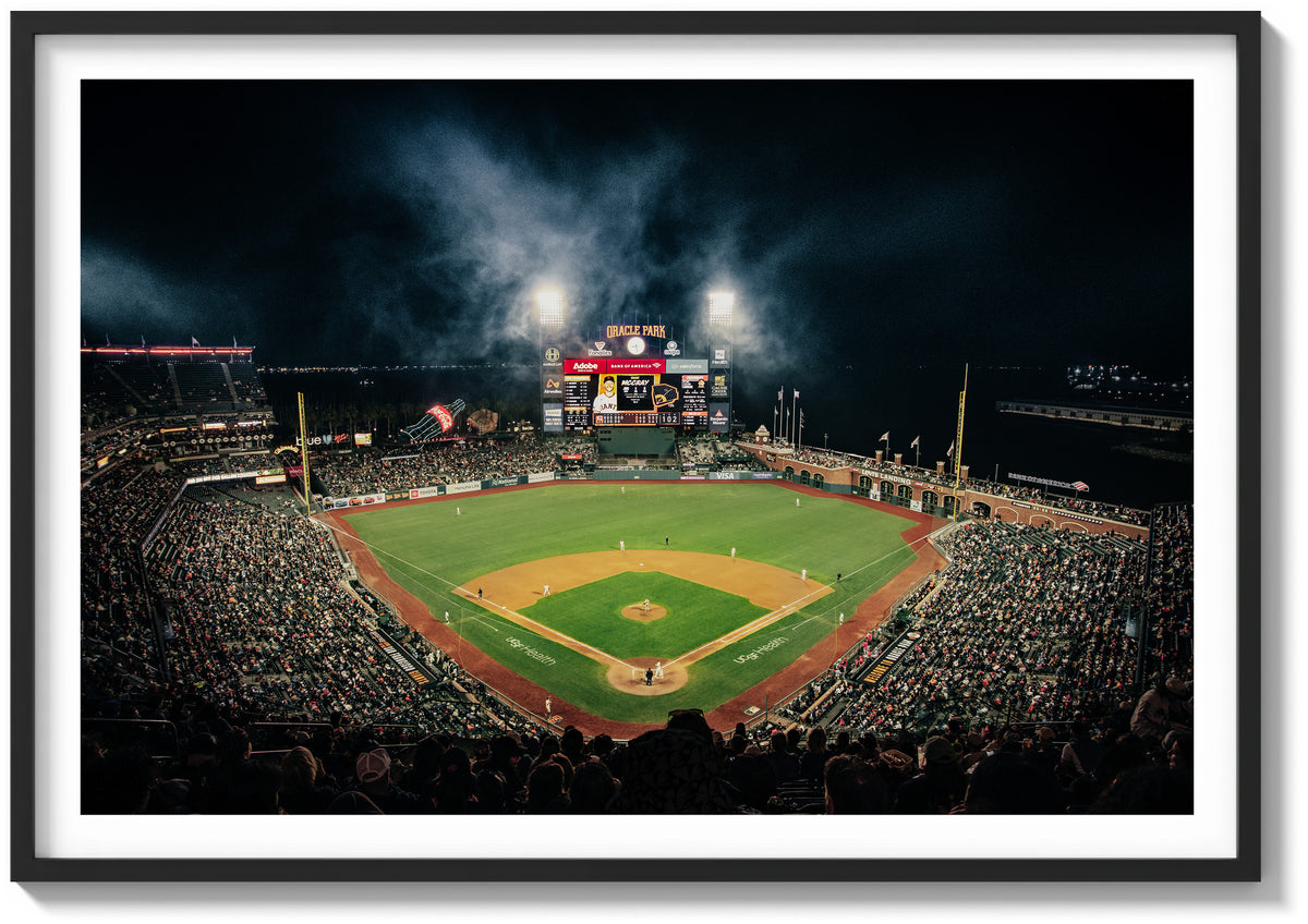 Oracle Stadium Illuminated