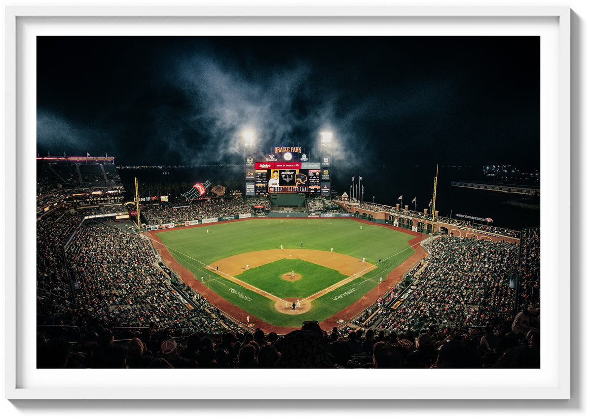 Oracle Stadium Illuminated