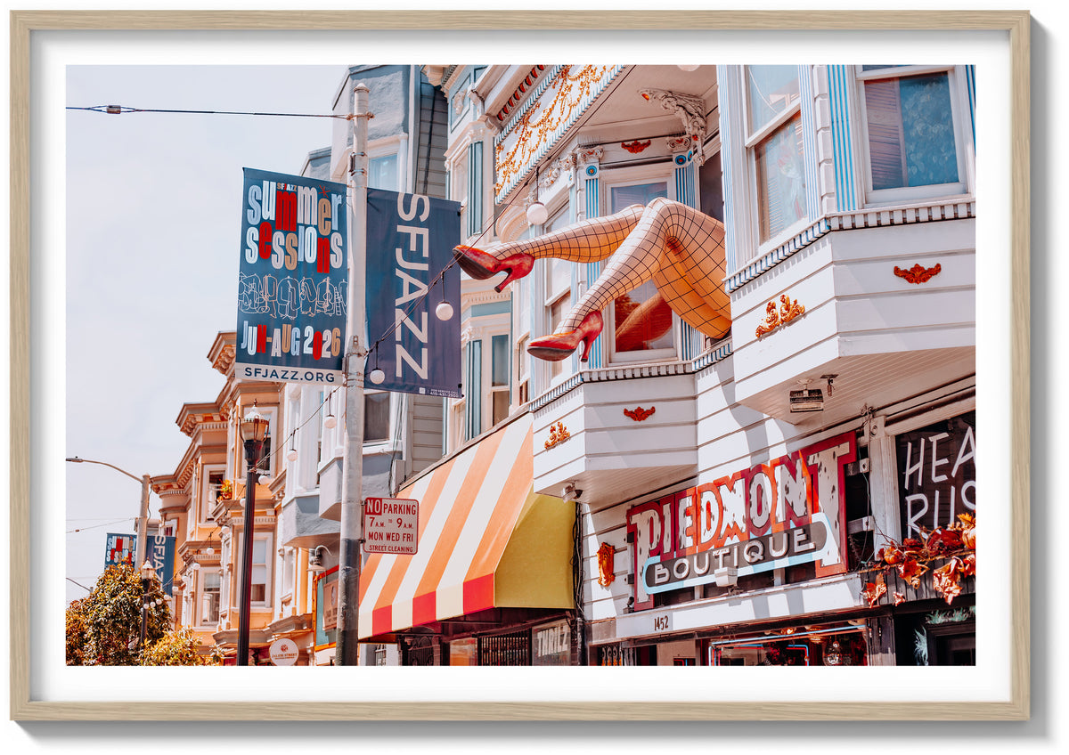 Thrifting on Haight Street