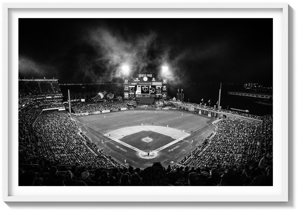 Oracle Stadium Illuminated