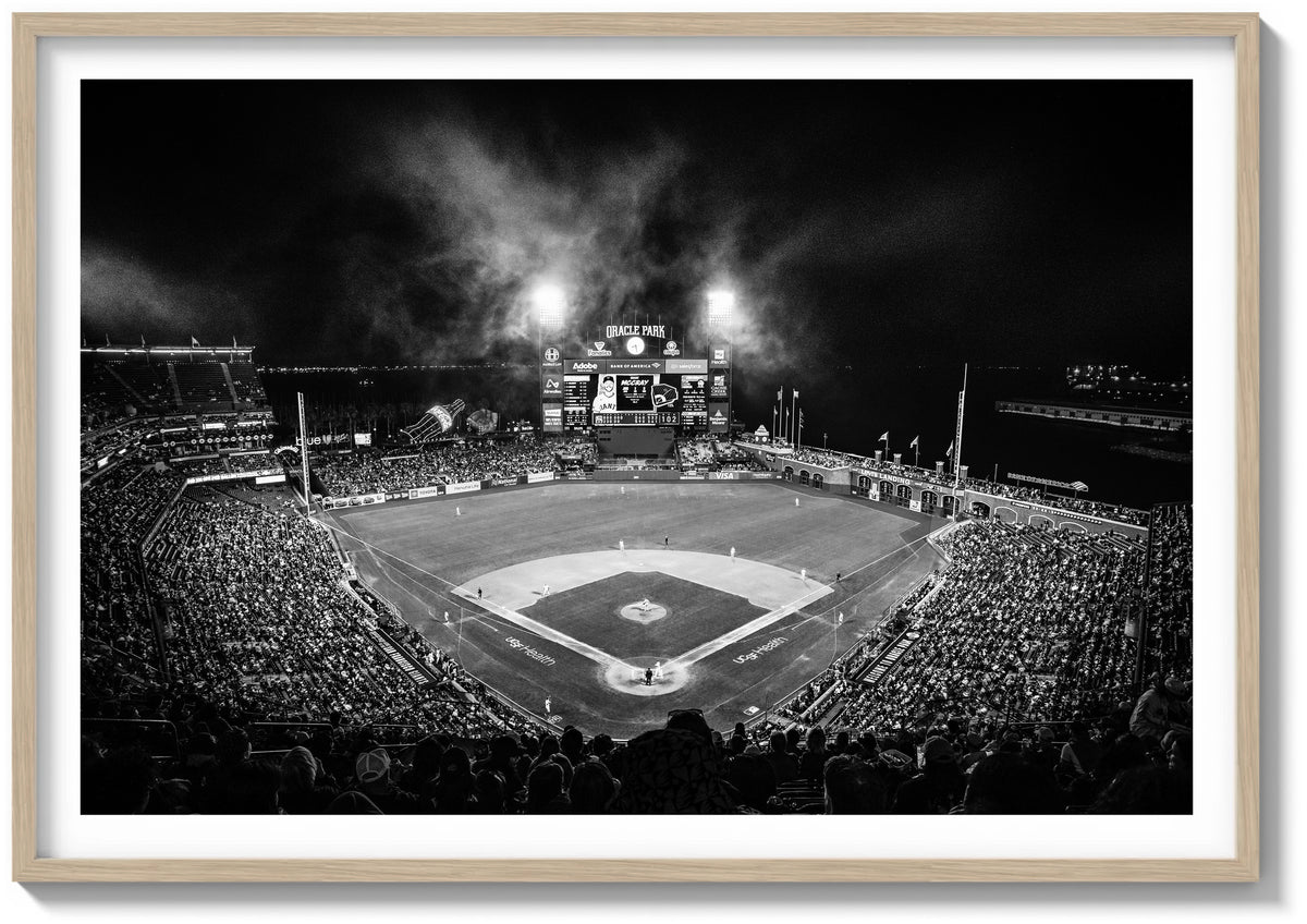 Oracle Stadium Illuminated